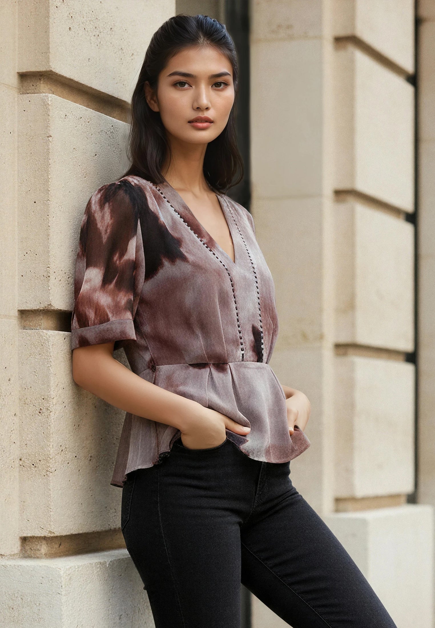 VIOLET TOP BLUR ASHES