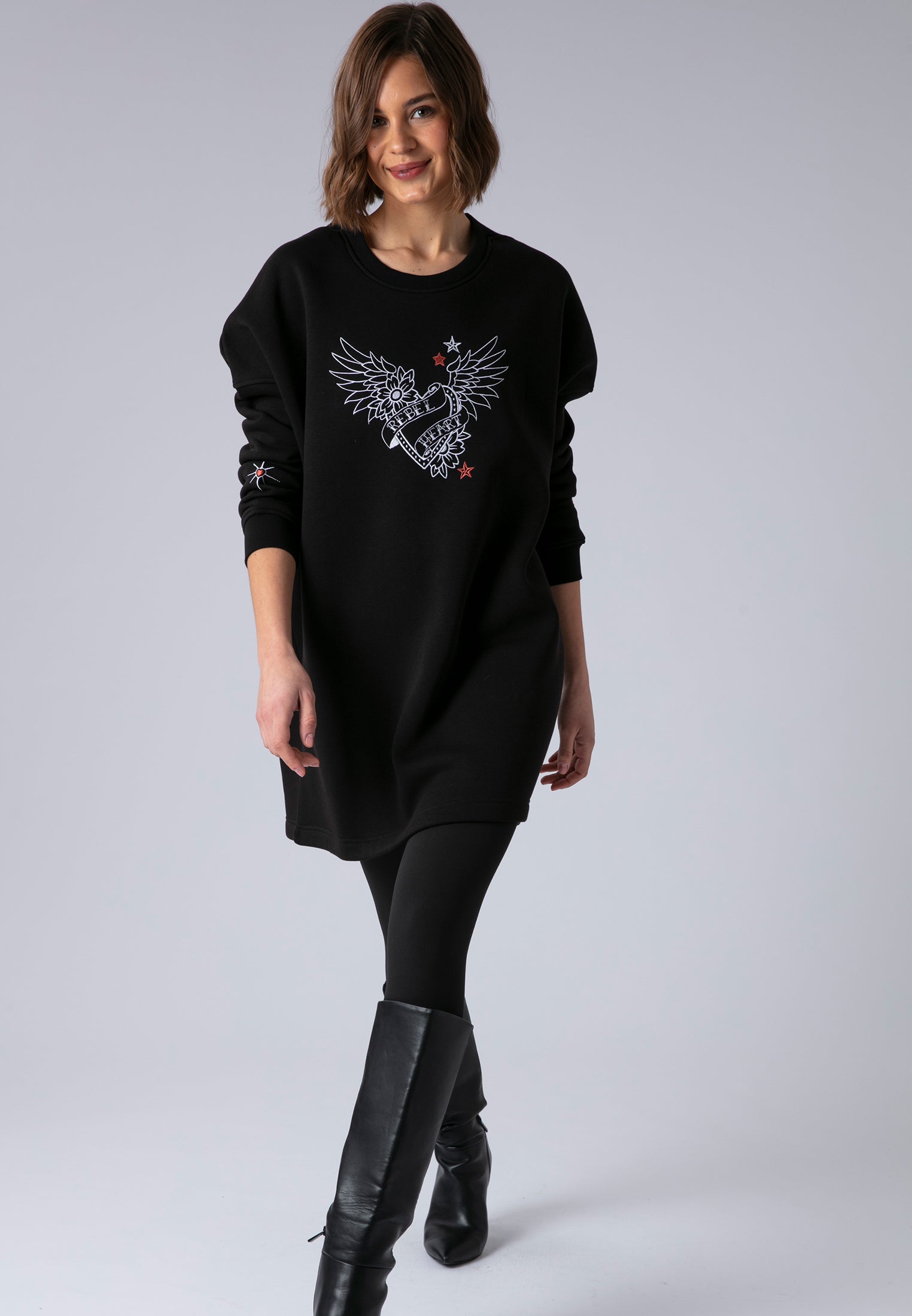 LOVE DRESS JET BLACK