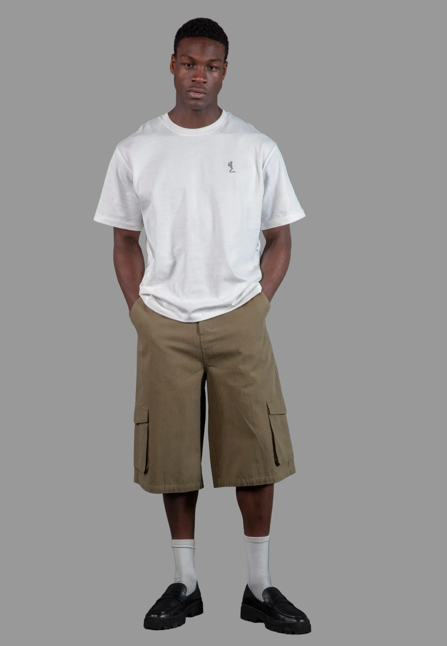 CARGO JORT HERRINGBONE KHAKI