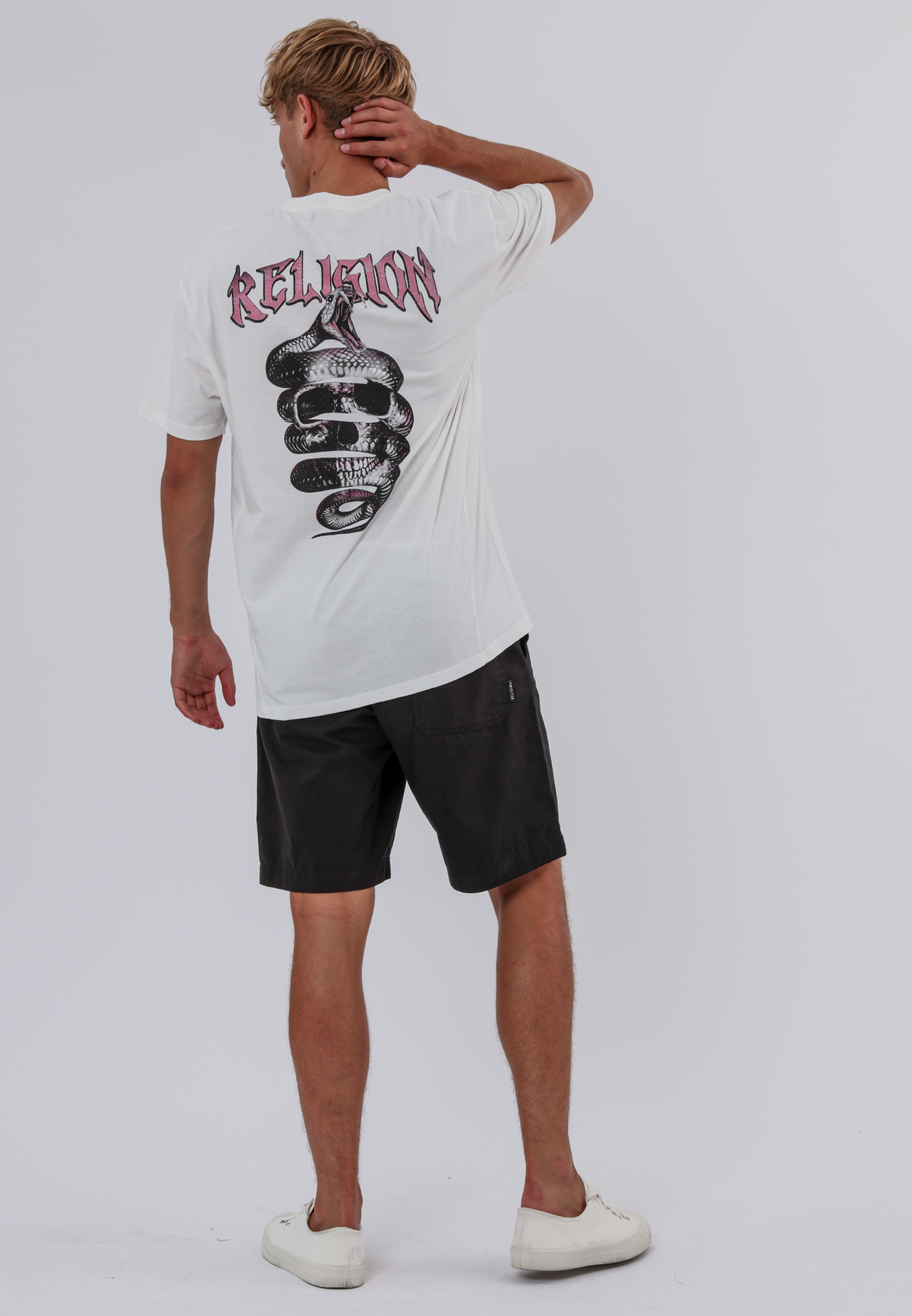 SNAKE T-SHIRT OFF WHITE