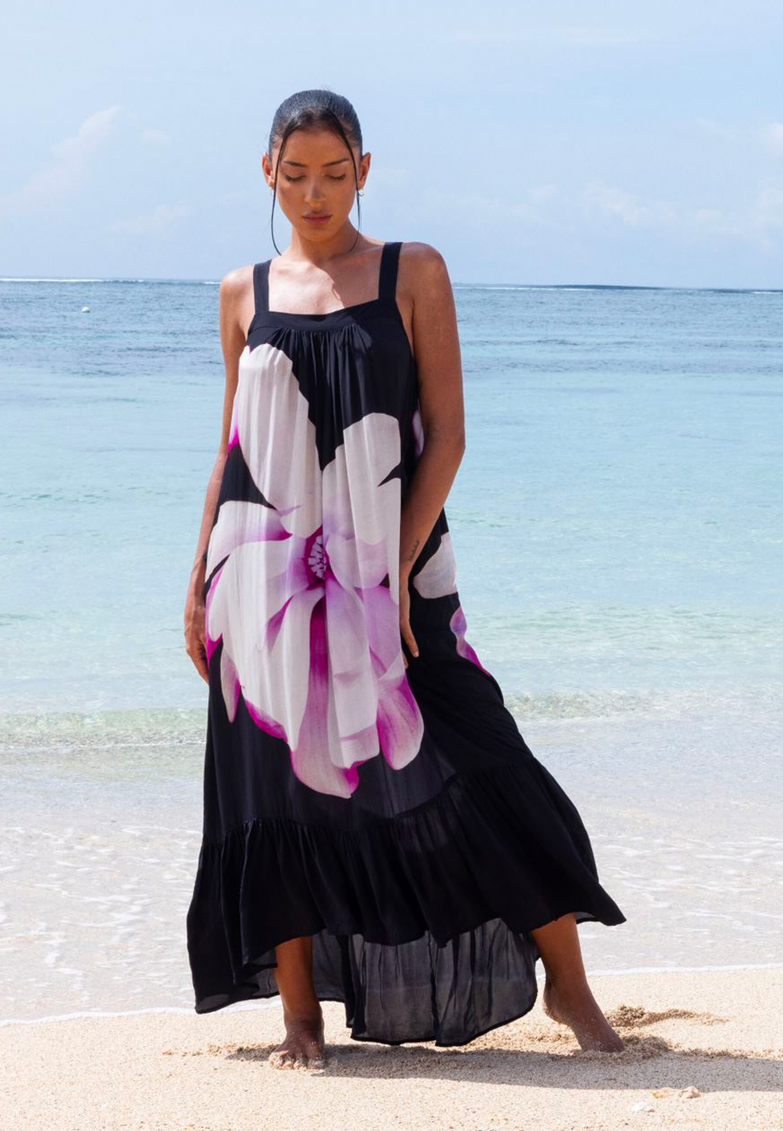 TIDE DRESS PRISTINE PINK