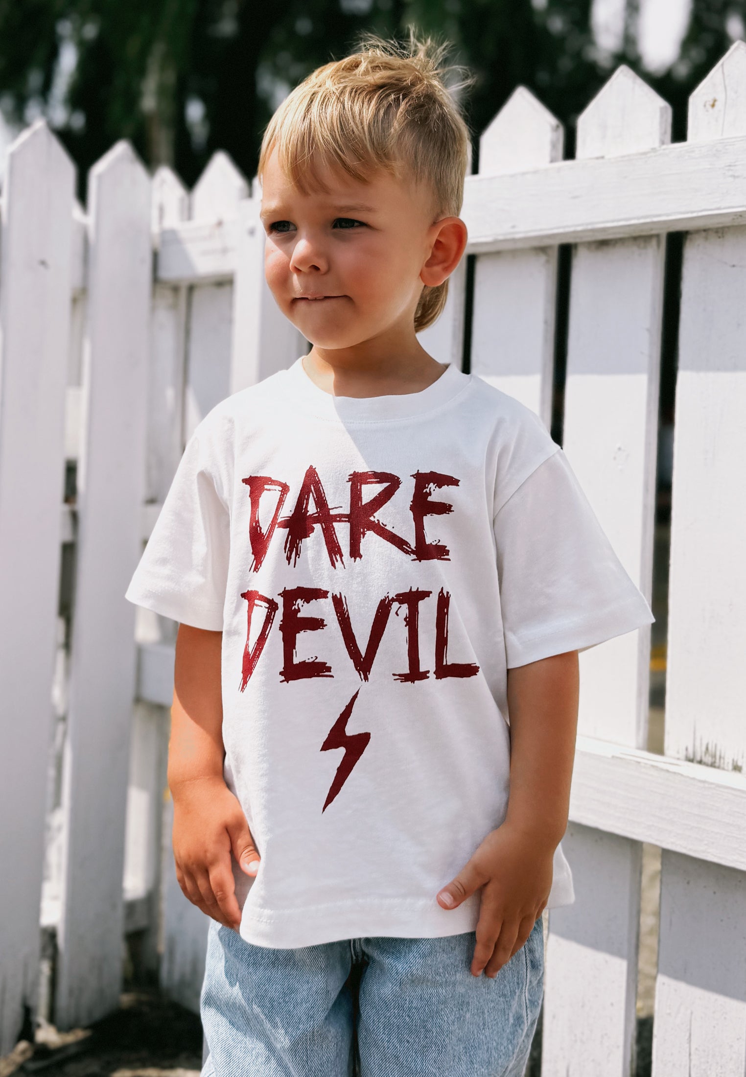 DARE DEVIL BOYS T-SHIRT OFF WHITE