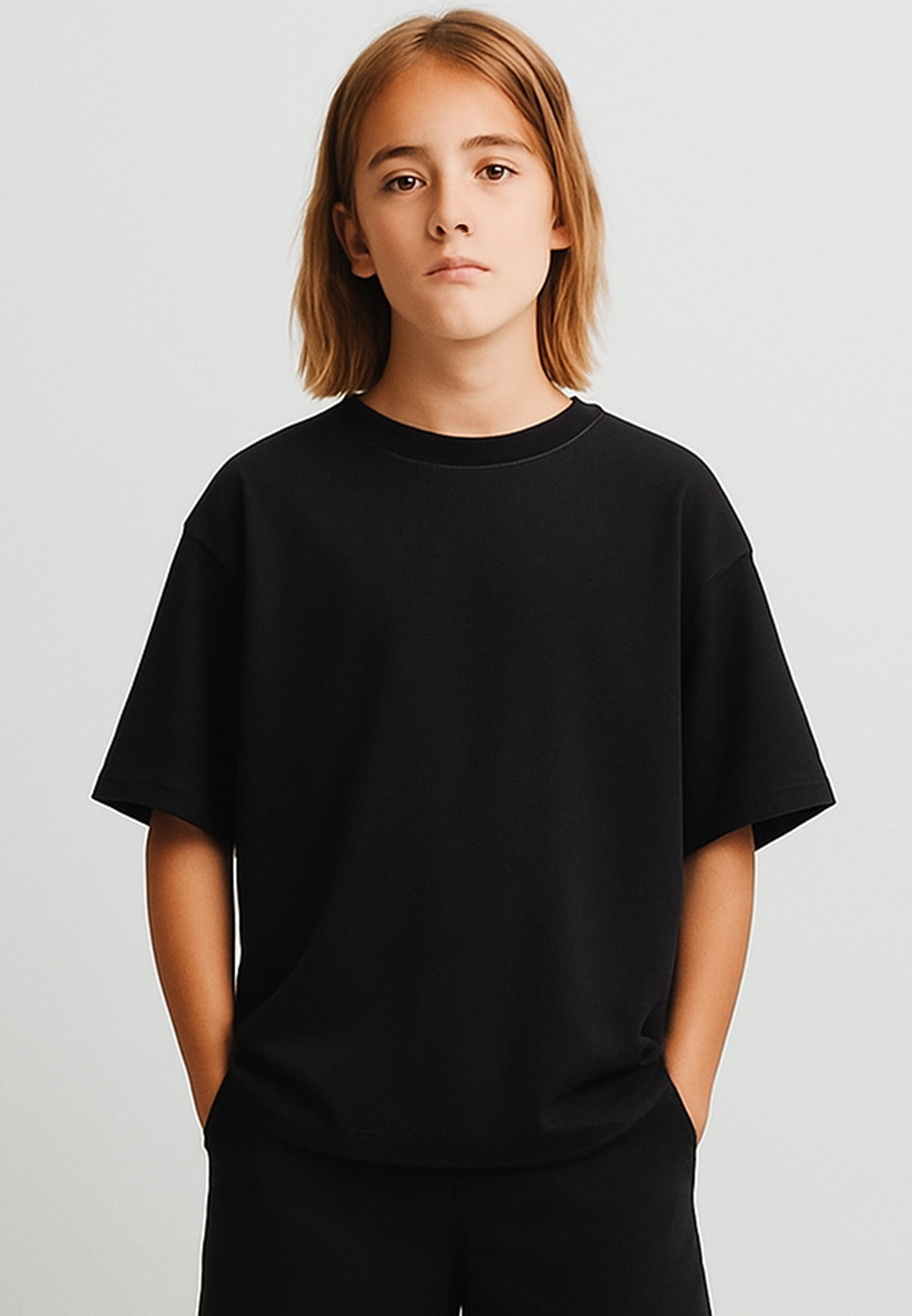 RELIGION BOYS OVERSIZED T-SHIRT BLACK