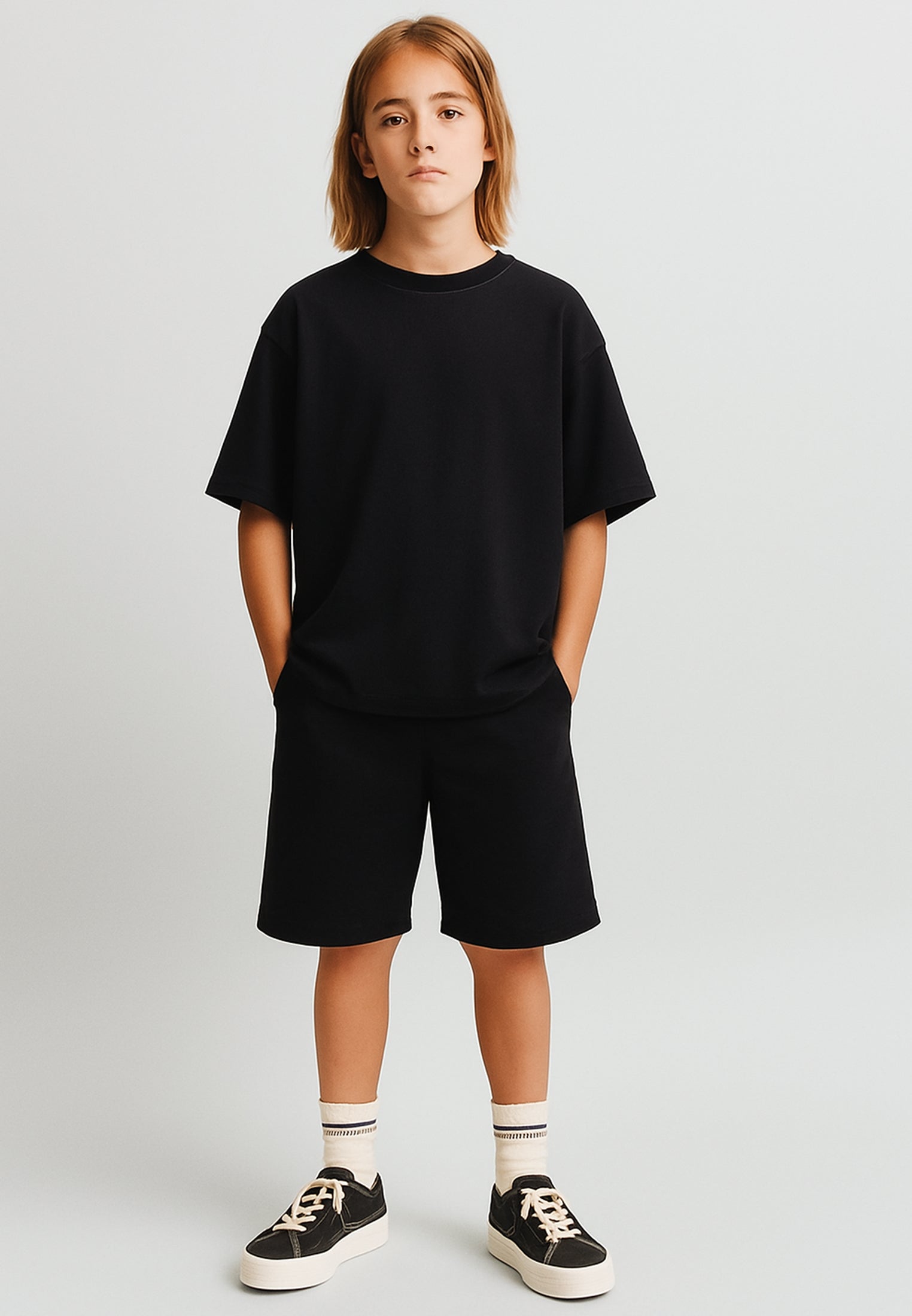 RELIGION BOYS OVERSIZED T-SHIRT BLACK