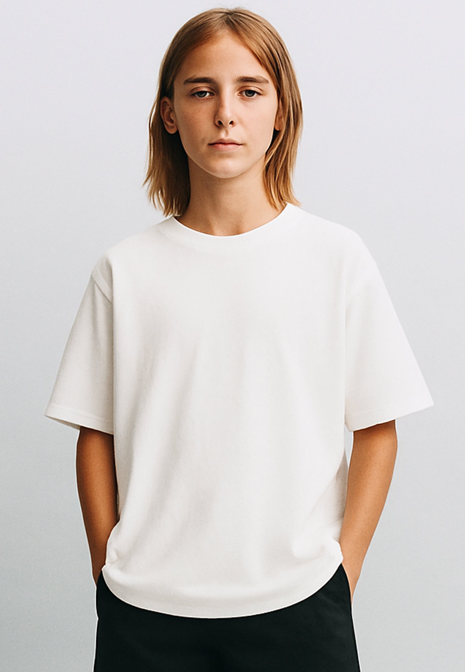RELIGION BOYS OVERSIZED T-SHIRT WHITE