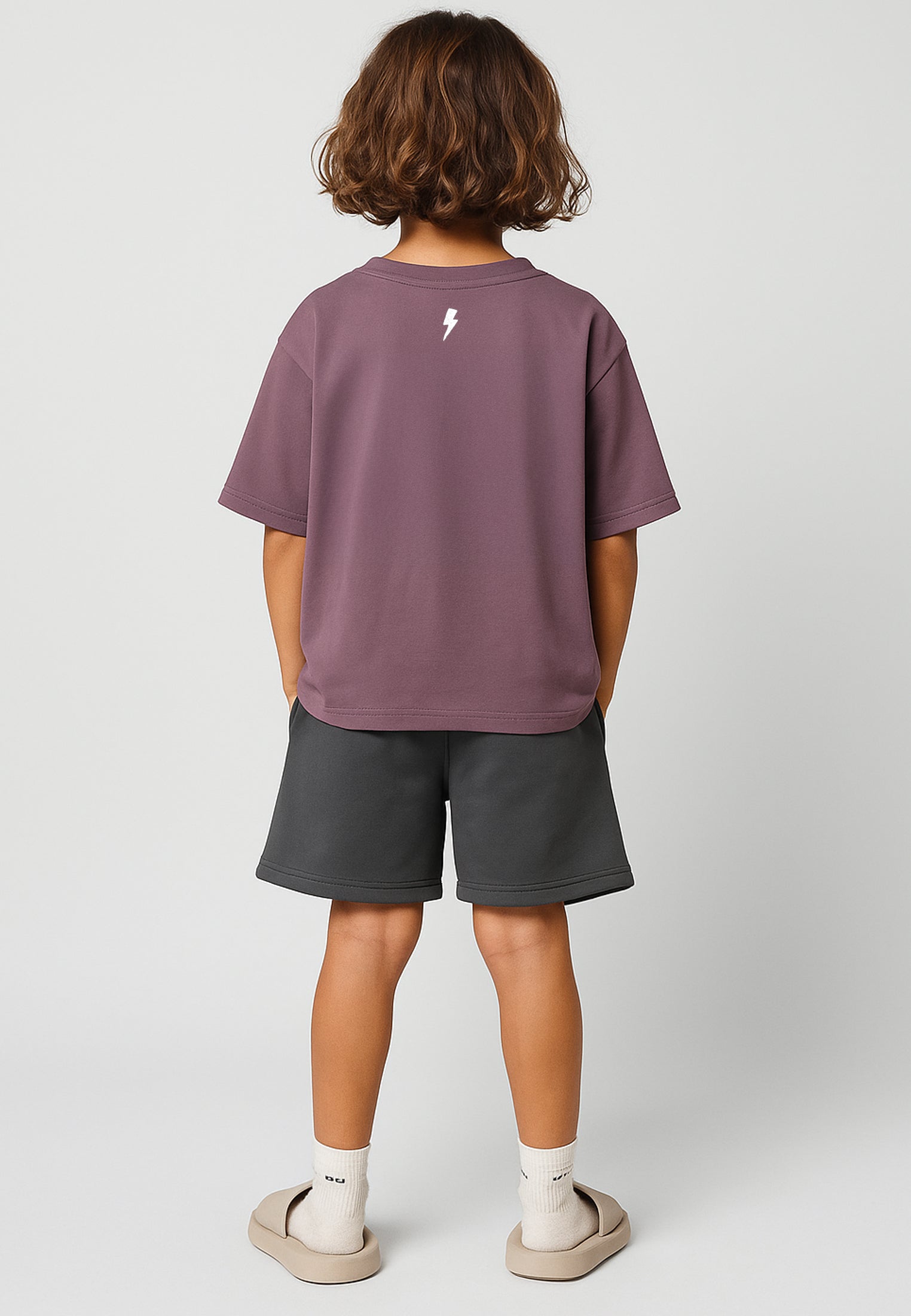 TROUBLE MAKER BOYS T-SHIRT MAUVE