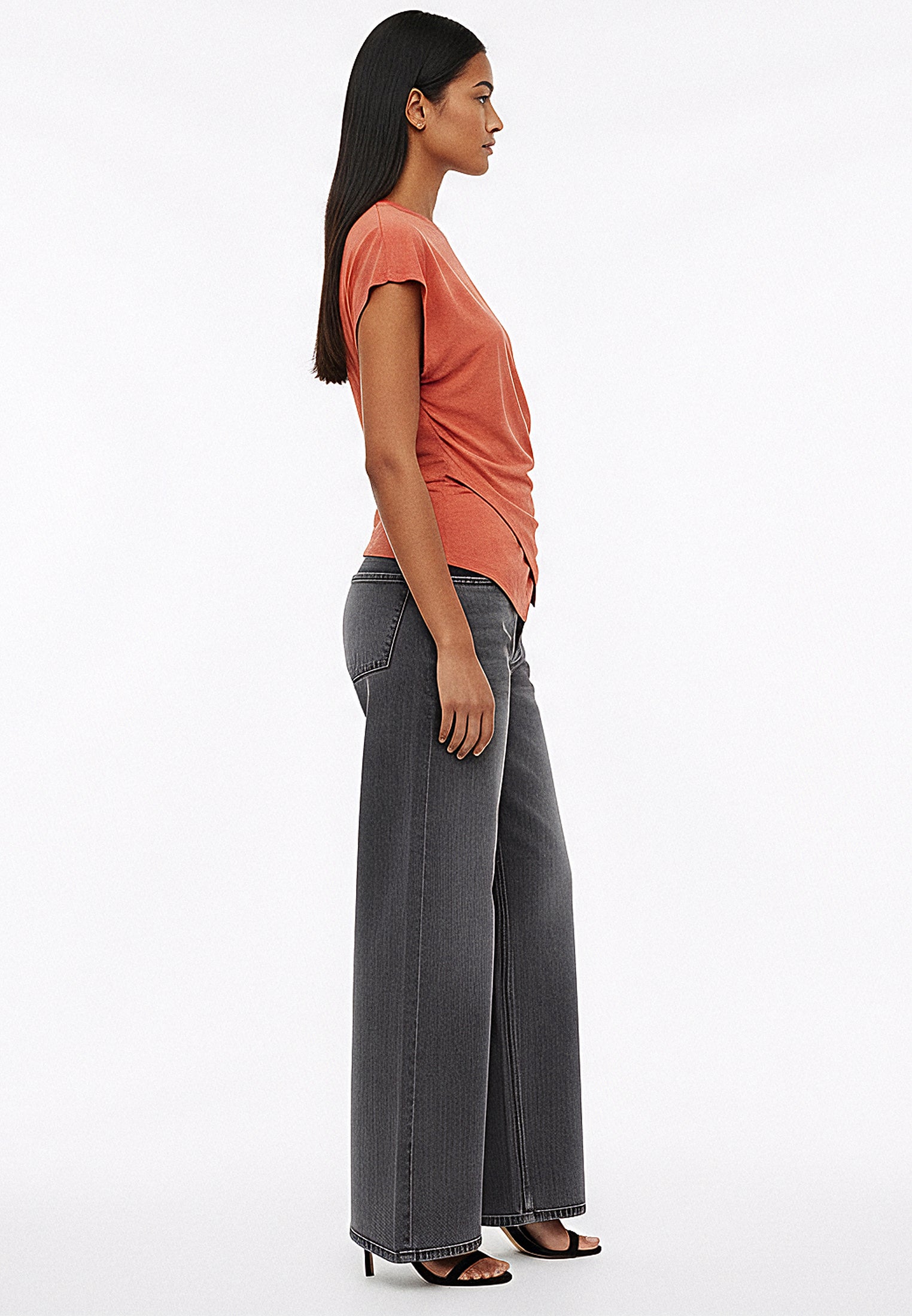 TIME TEE BURNT SIENNA