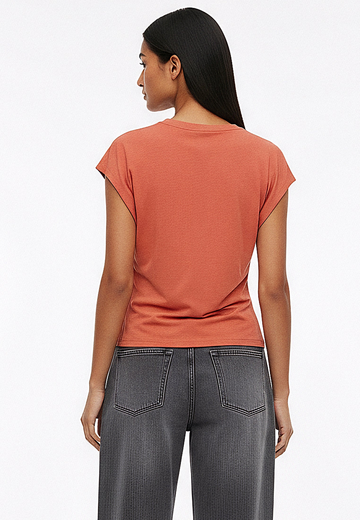 TIME TEE BURNT SIENNA