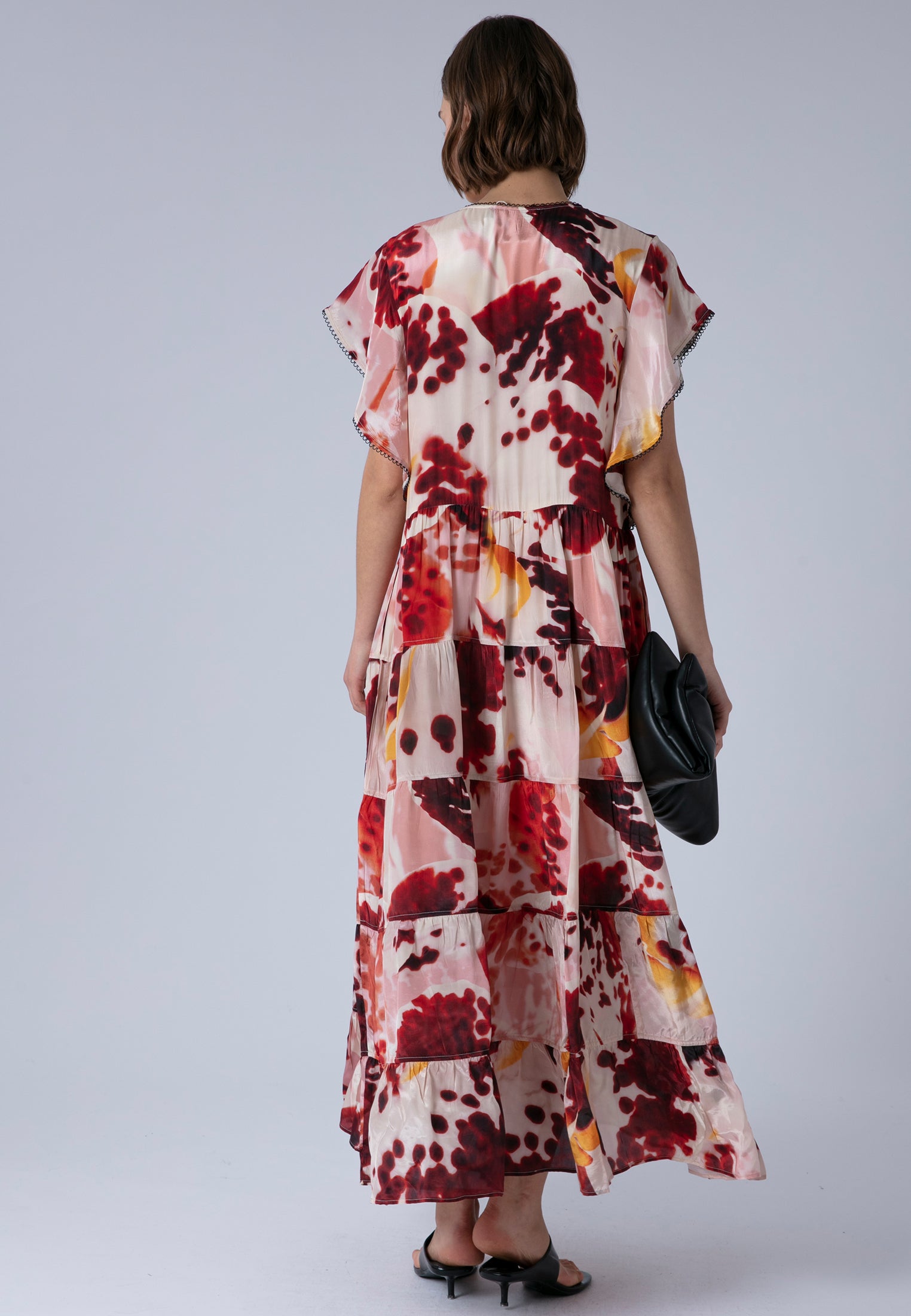 ARA MAXI DRESS ORCHID TERRACOTTA