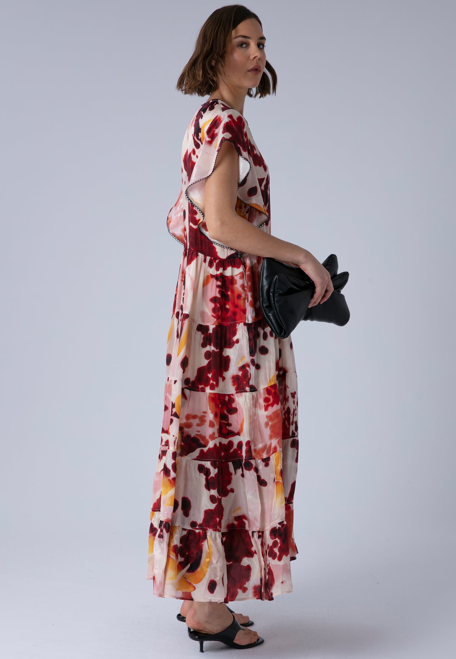 ARA MAXI DRESS ORCHID TERRACOTTA