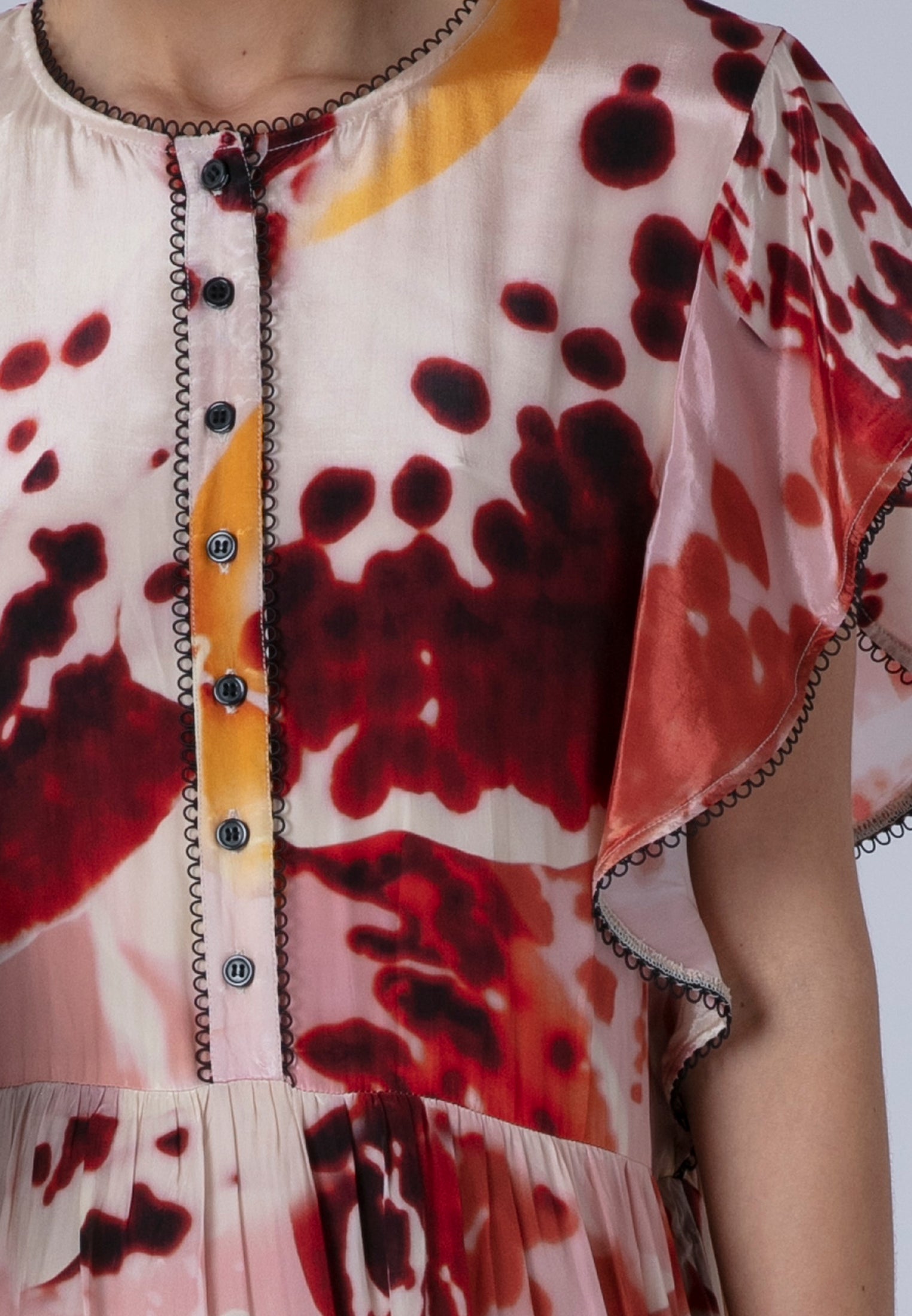 ARA MAXI DRESS ORCHID TERRACOTTA