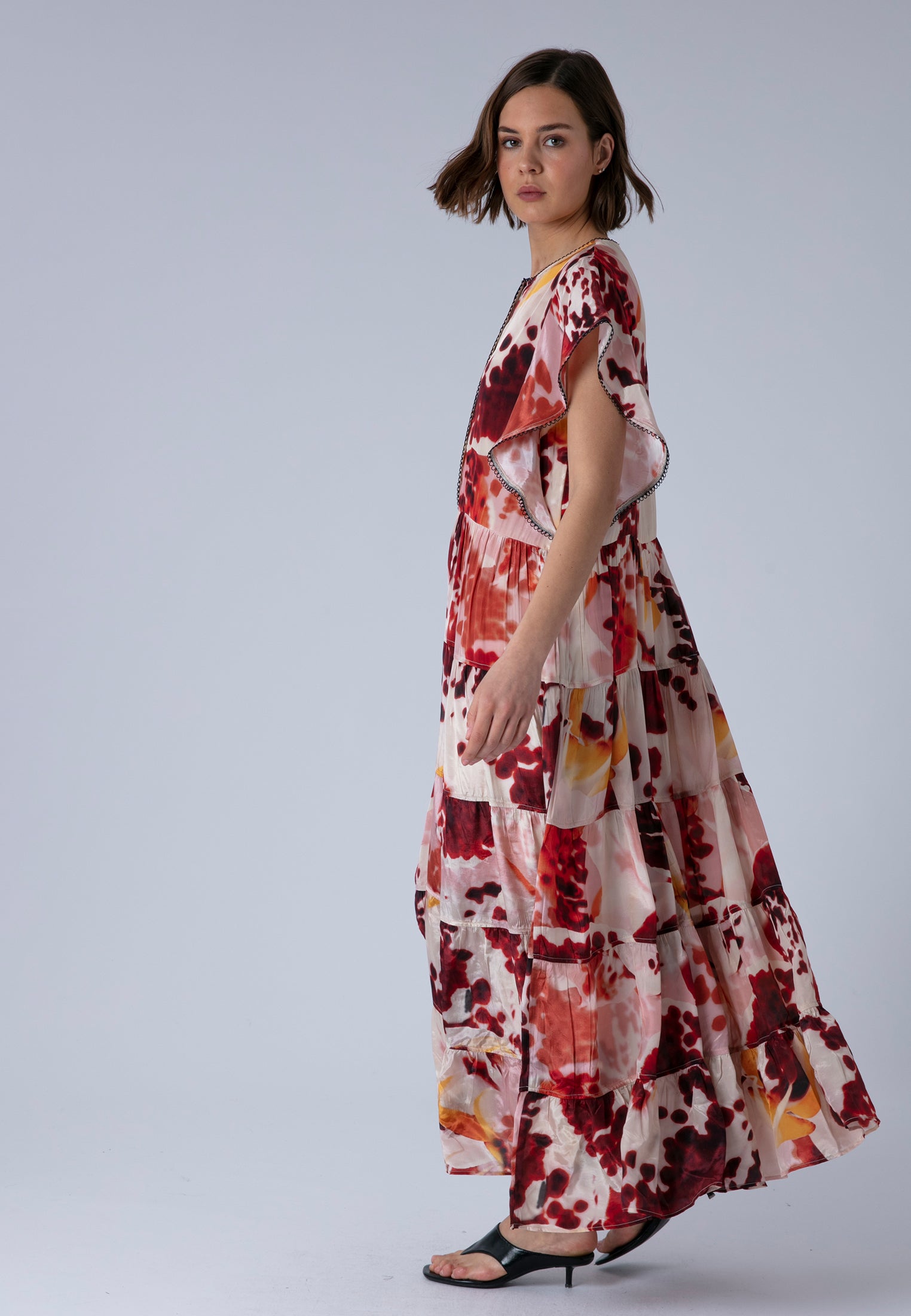 ARA MAXI DRESS ORCHID TERRACOTTA