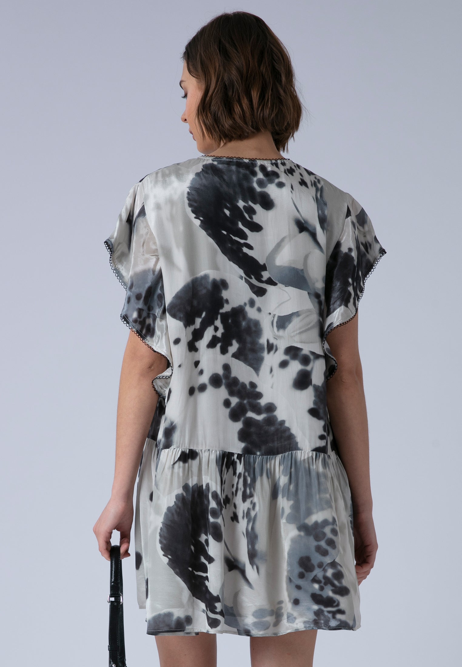 ARA TUNIC ORCHID BLACK