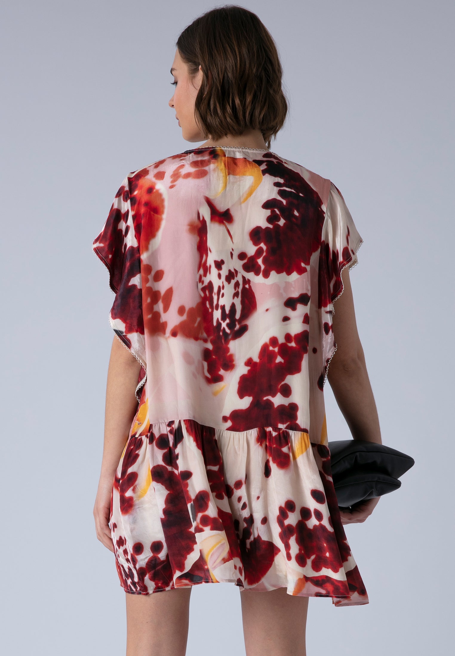 ARA TUNIC ORCHID TERRACOTTA