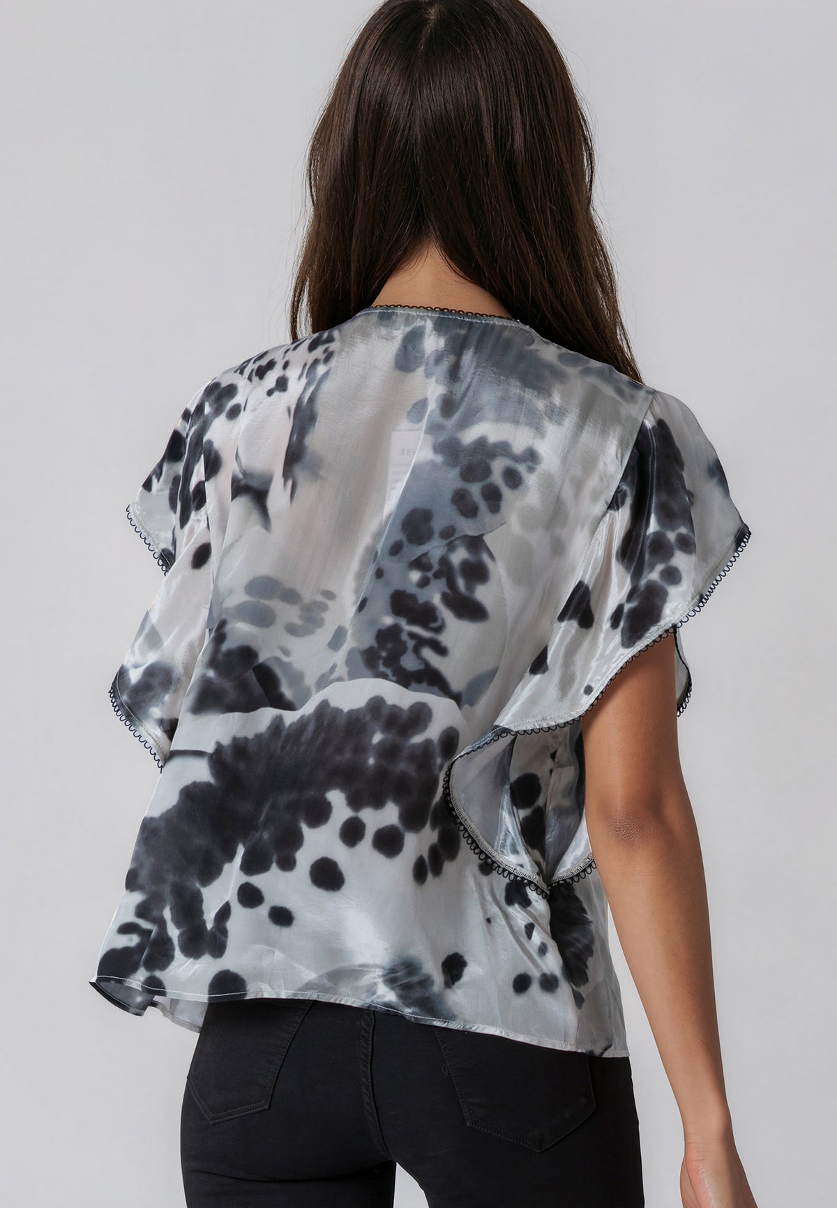 ARA TOP ORCHID BLACK