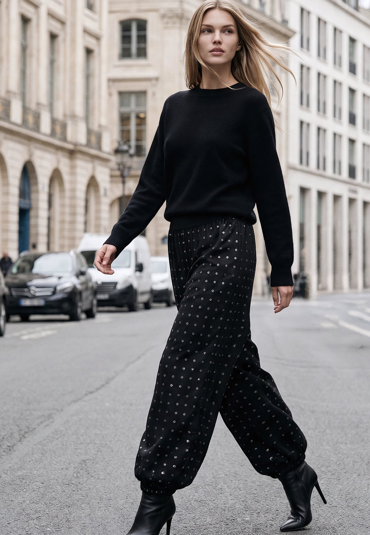 KARA TROUSERS BLACK
