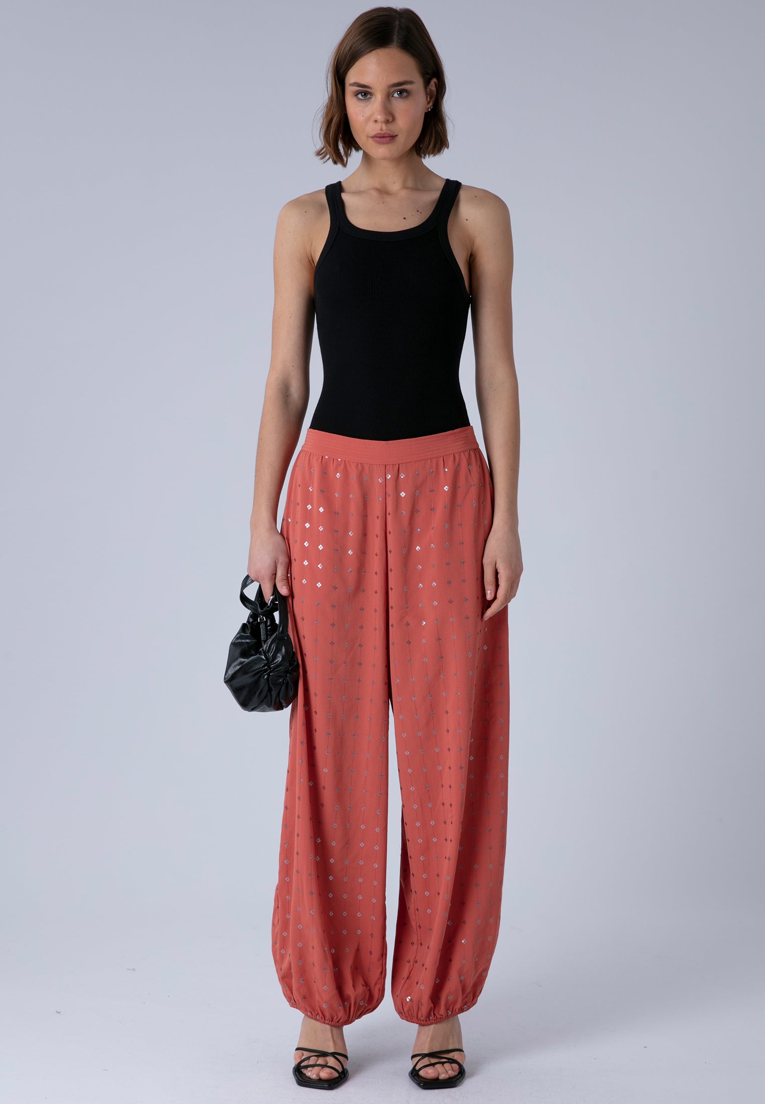KARA TROUSERS BURNT SIENNA