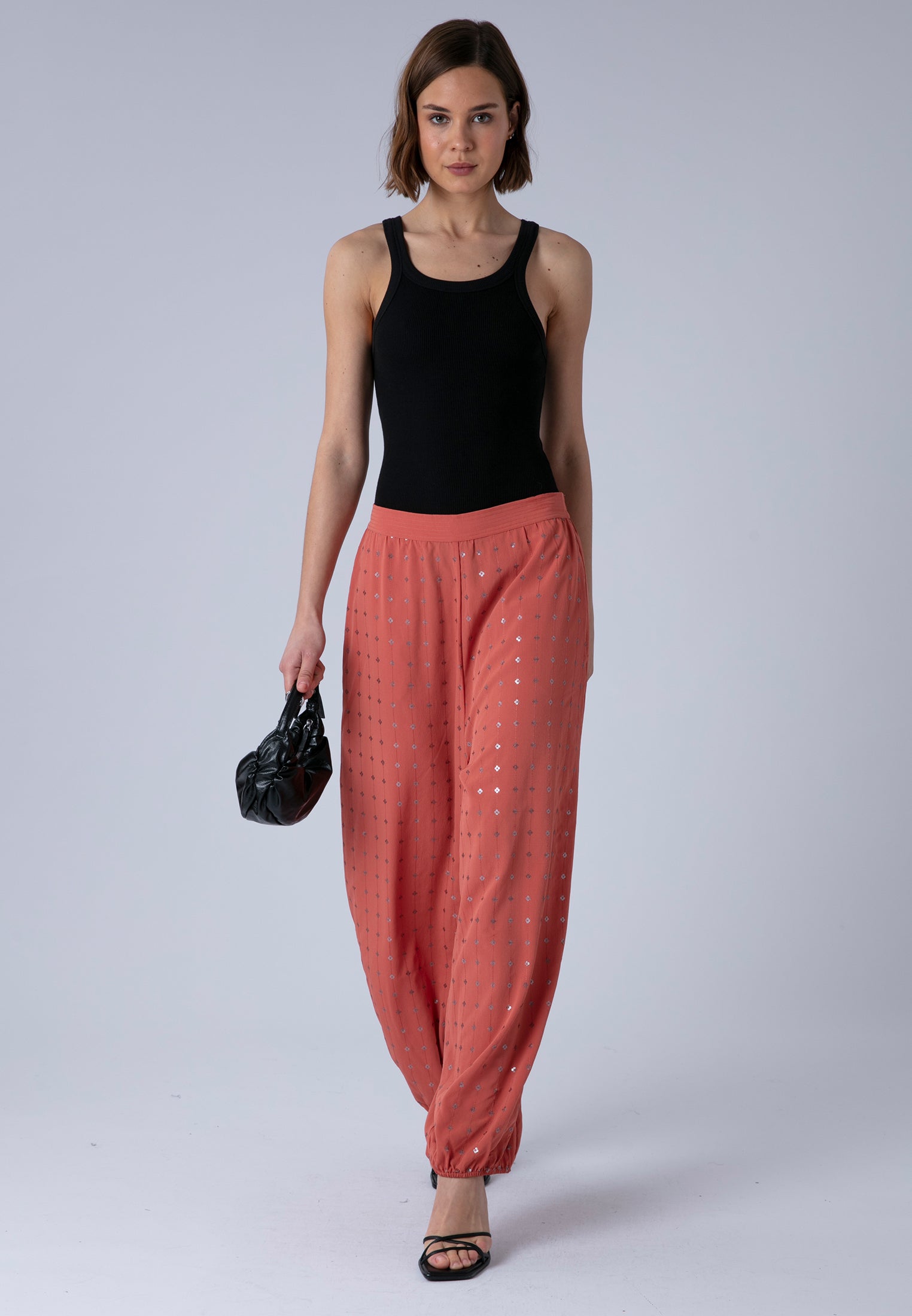 KARA TROUSERS BURNT SIENNA