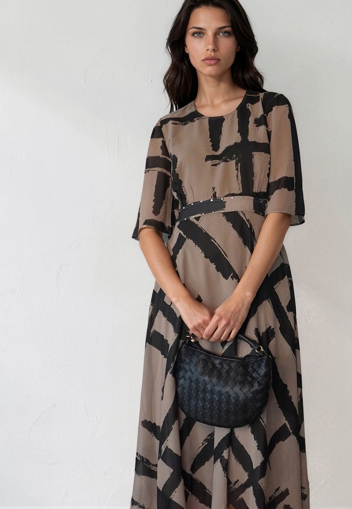 SOLSTICE TEA DRESS SELVAGE COCO