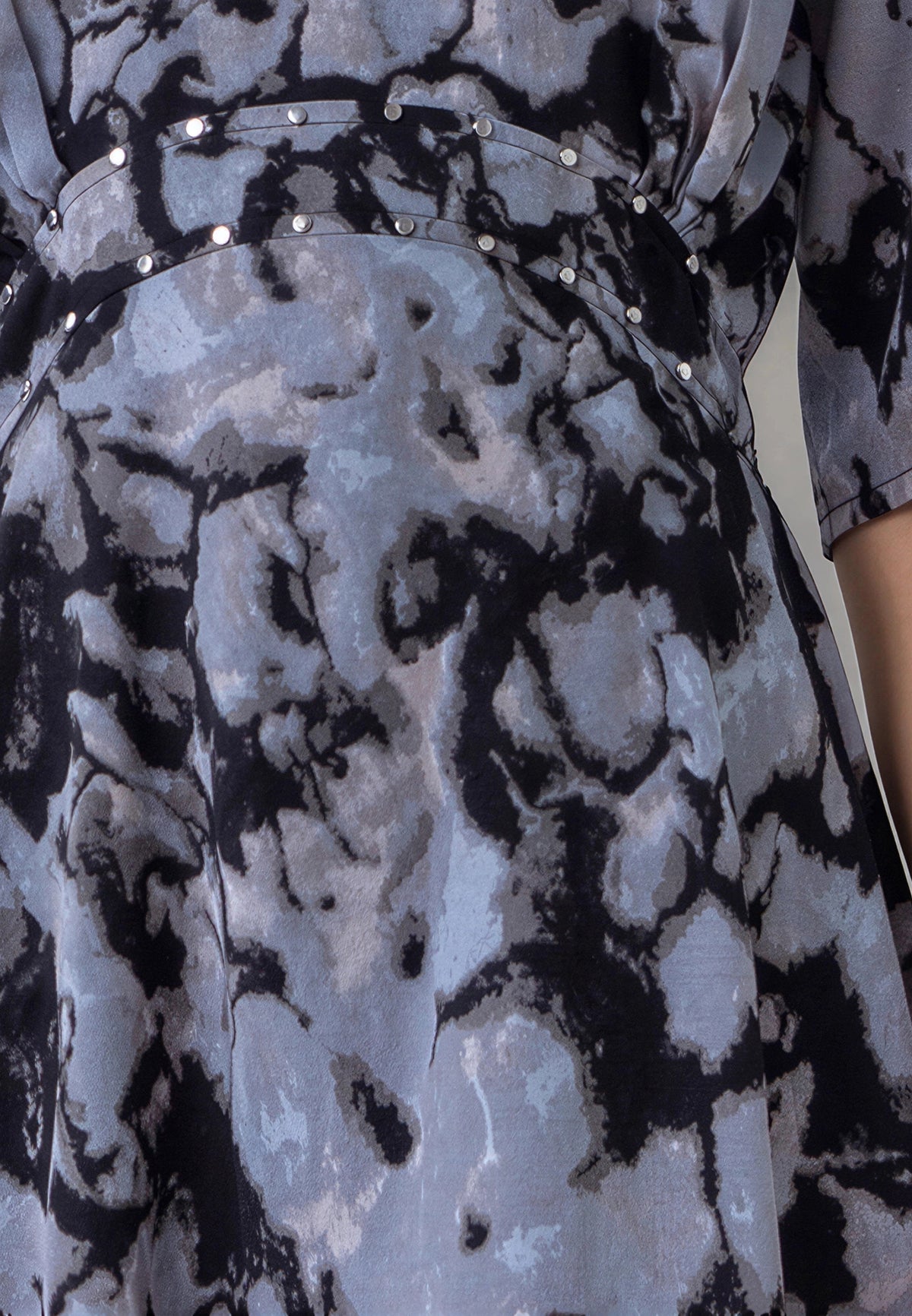 SOLSTICE TEA DRESS SOLVENT BRINDLE