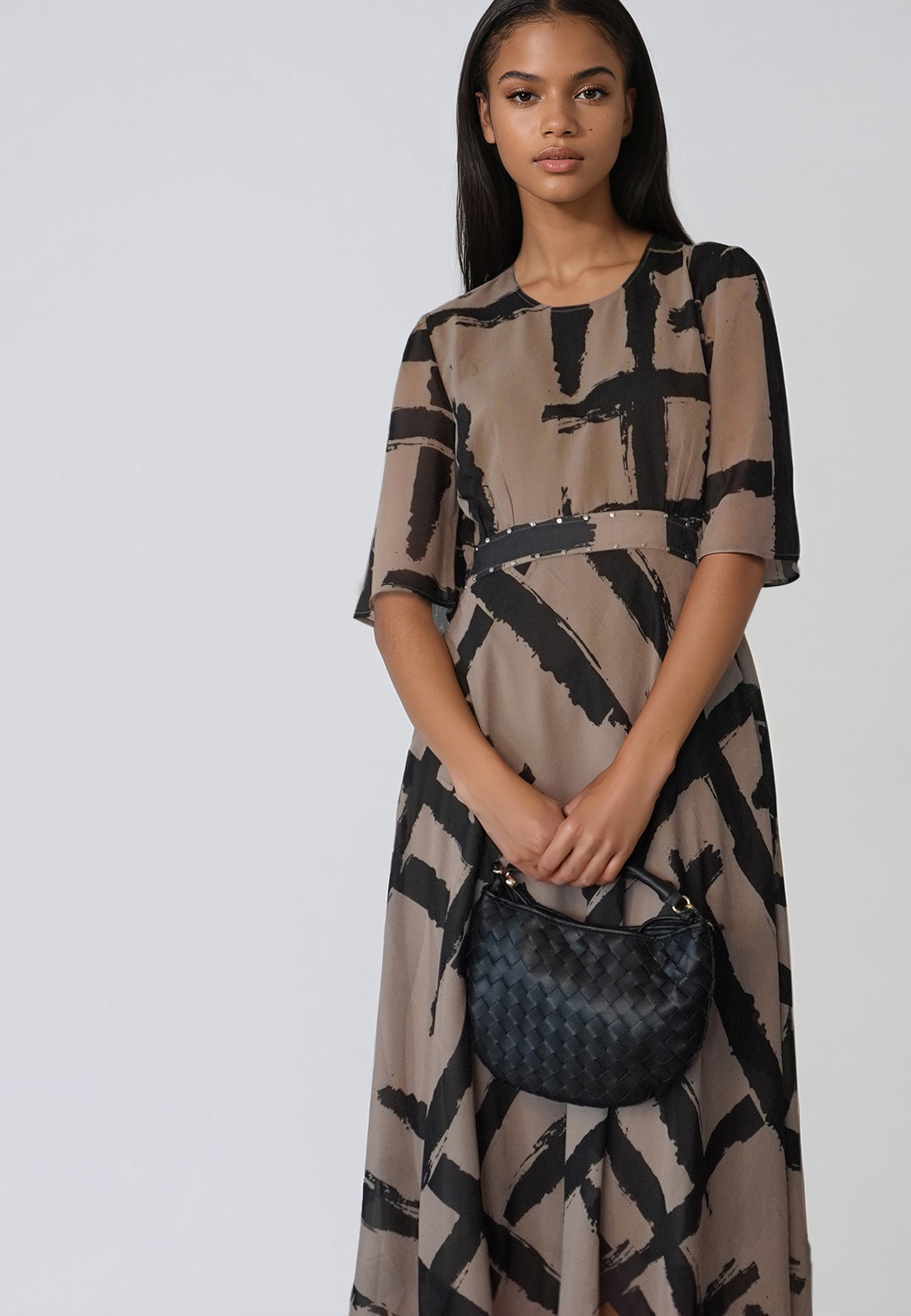 SOLSTICE TEA DRESS SELVAGE COCO