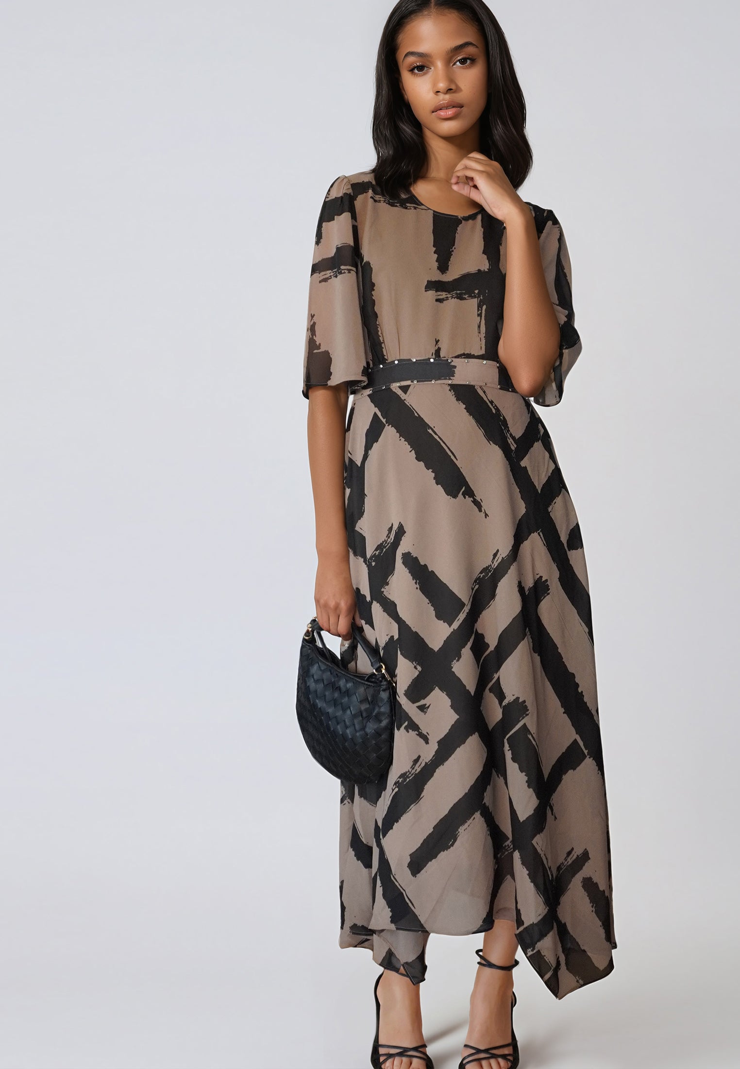 SOLSTICE TEA DRESS SELVAGE COCO