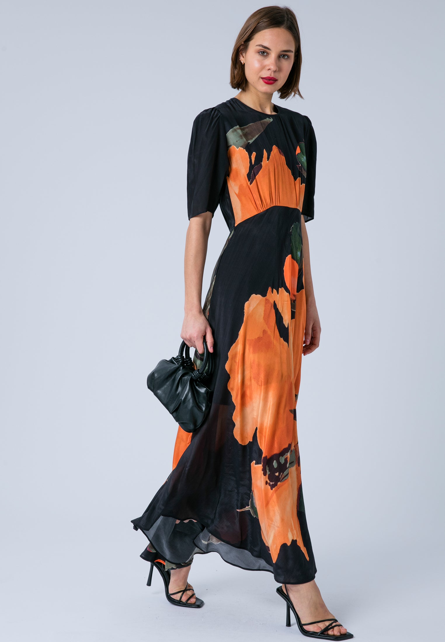SIENNA MAXI DRESS PRIME ORANGE