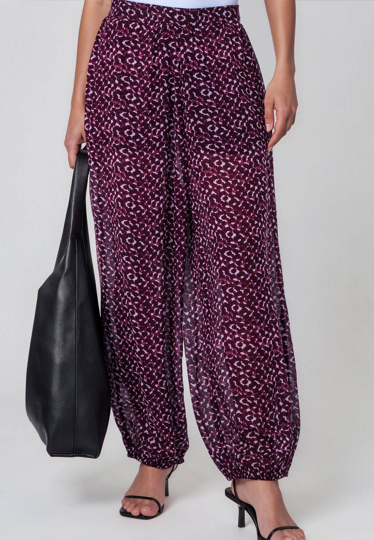HELENA TROUSERS BLEND PORT POLKADOT