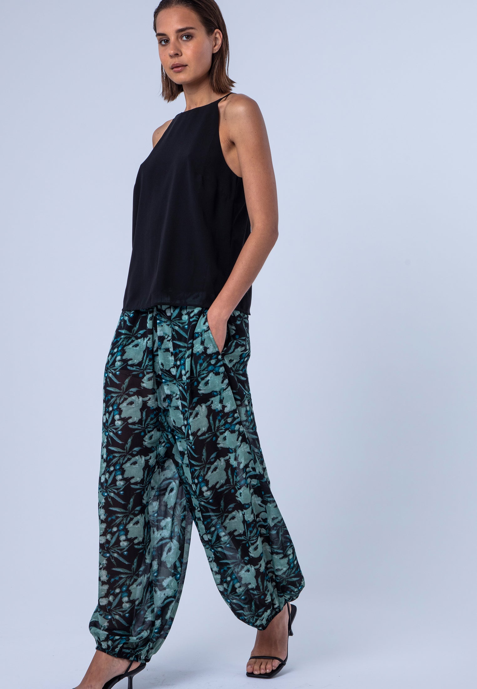 HELENA TROUSERS PRIME GREEN