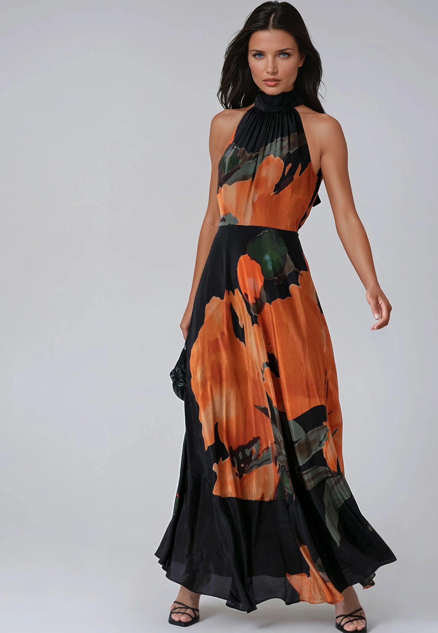 VALERIA MAXI DRESS PRIME ORANGE