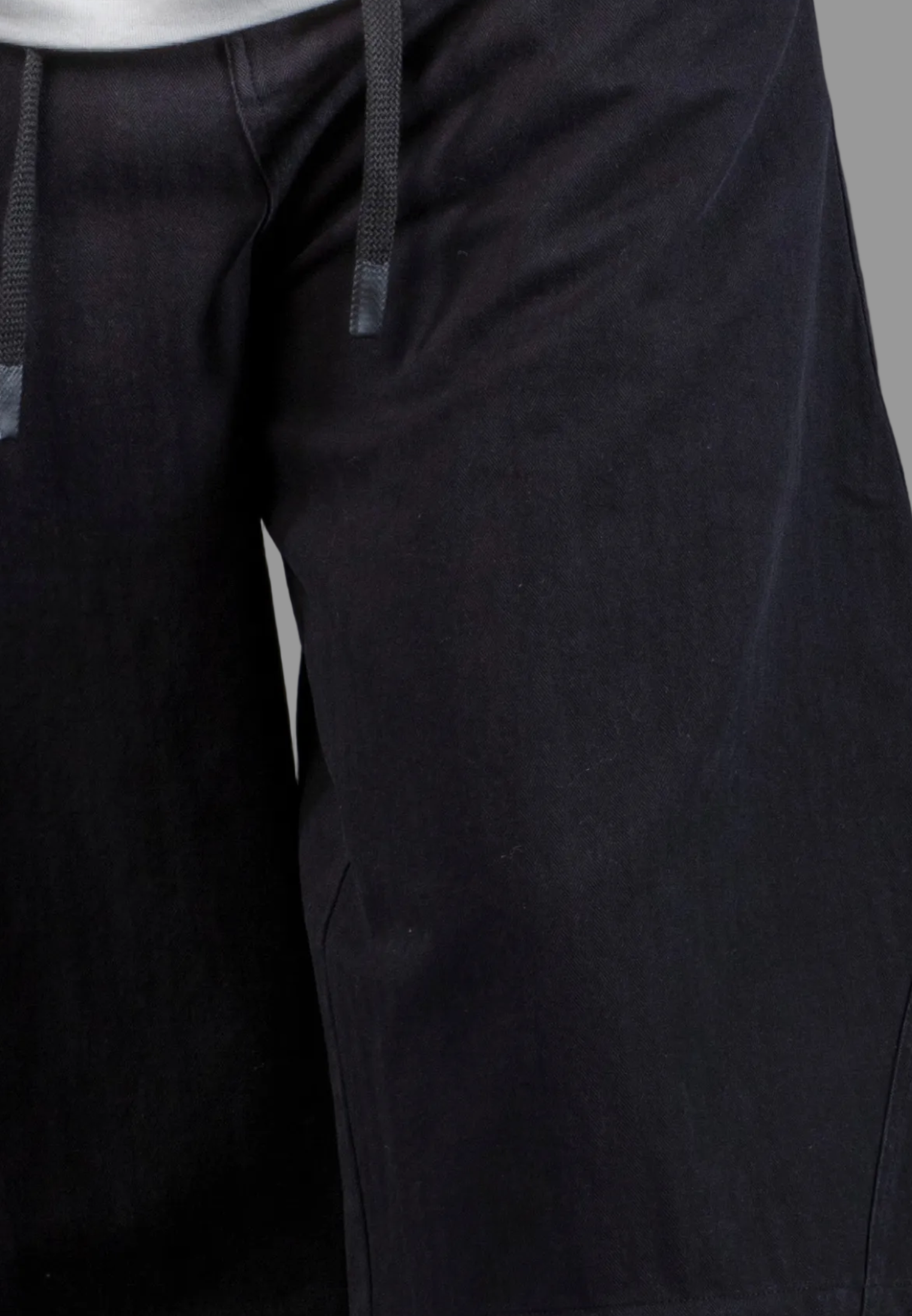 QUANTUM JORT HERRINGBONE BLACK