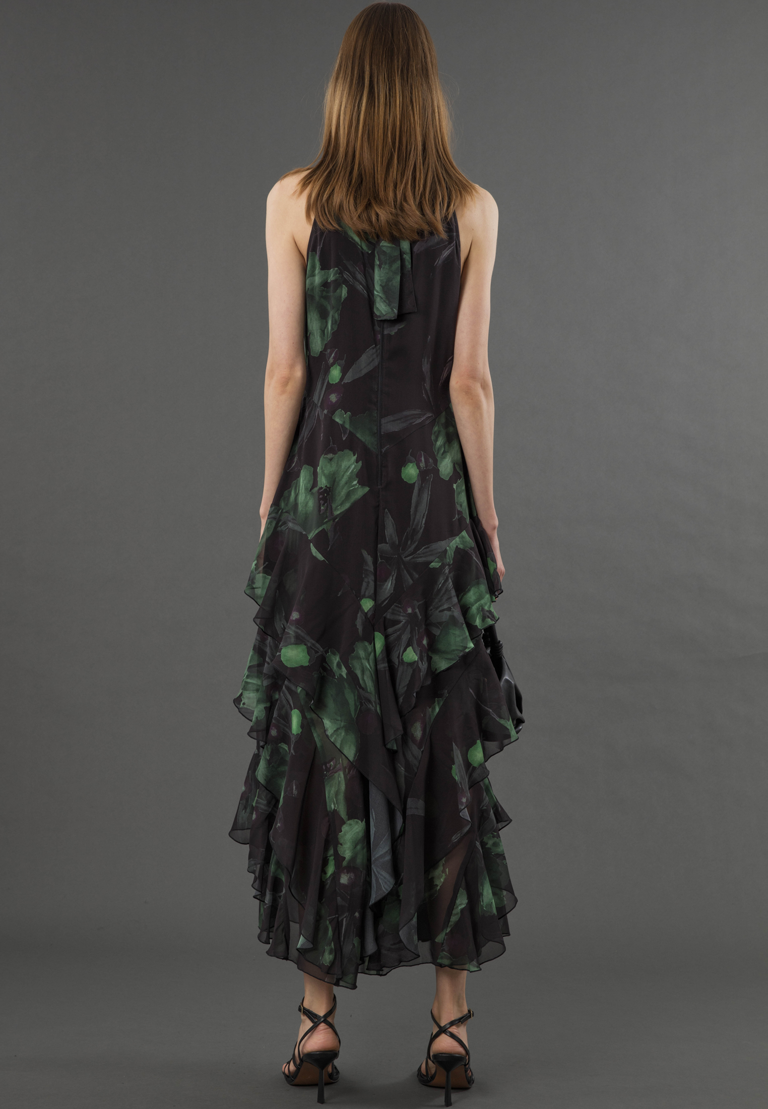 TAYLOR MAXI DRESS PRIME GREEN