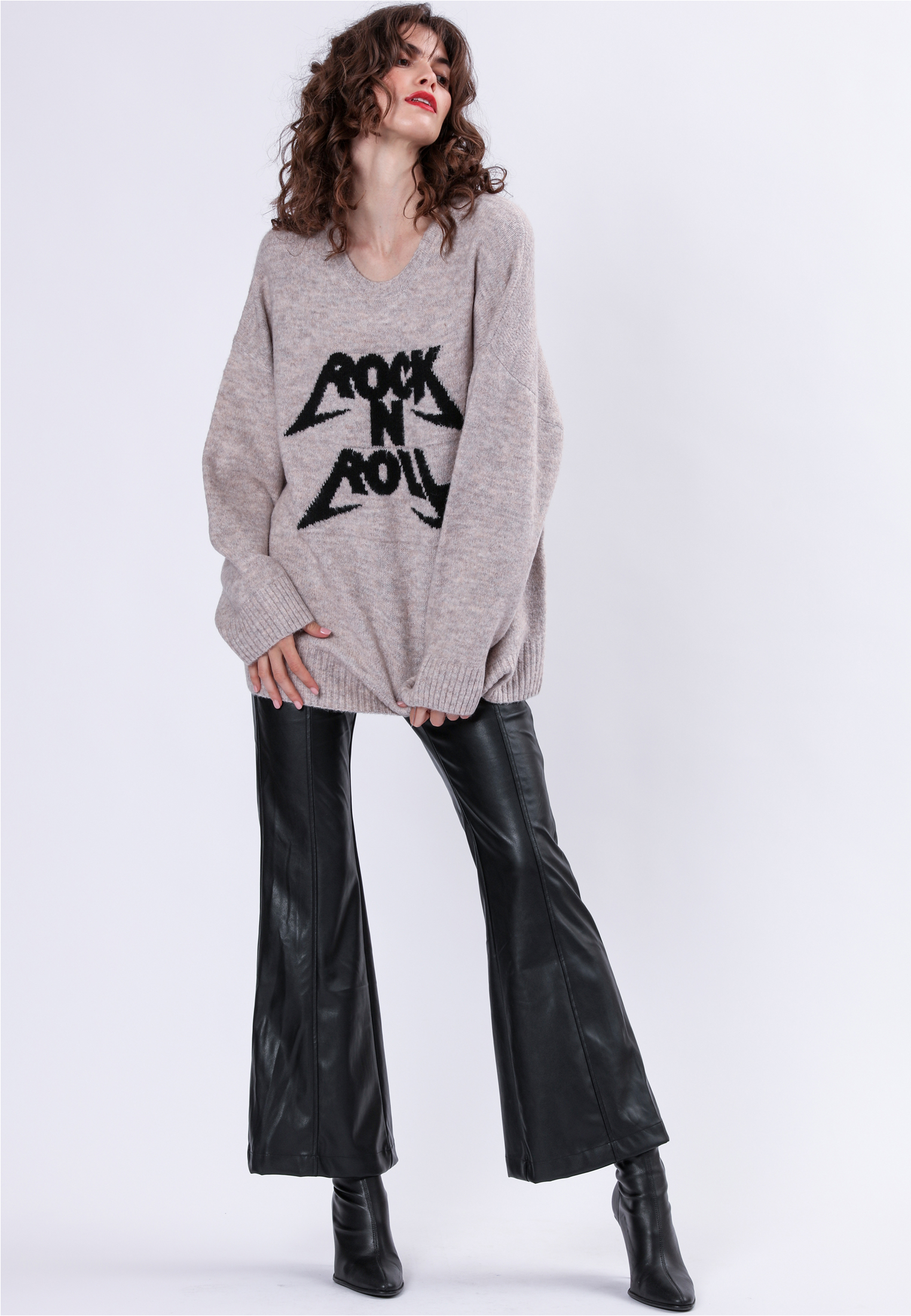 REVOLUTION JUMPER ASHES OF ROSES & BLACK