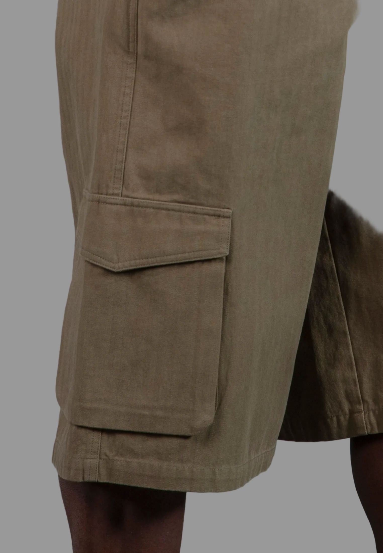 CARGO JORT HERRINGBONE KHAKI