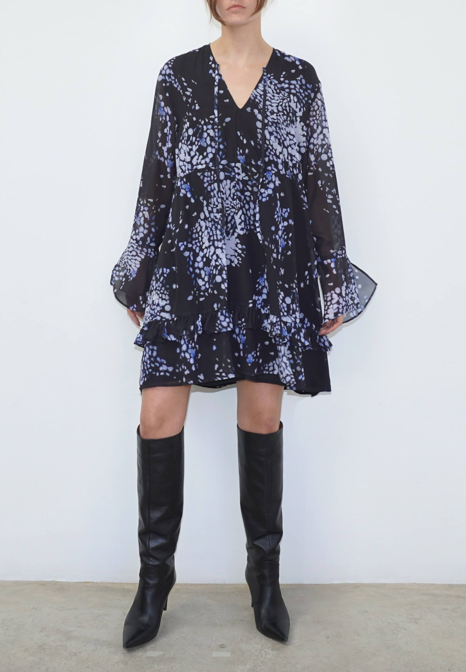 ASHLEY TUNIC MIST PRINT