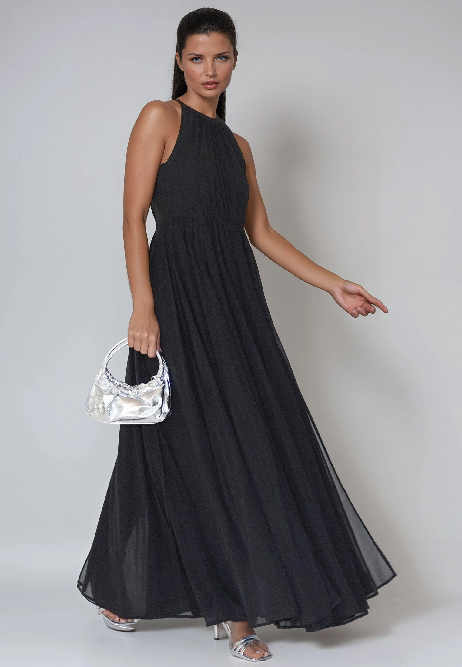 DUSK DRESS BLACK