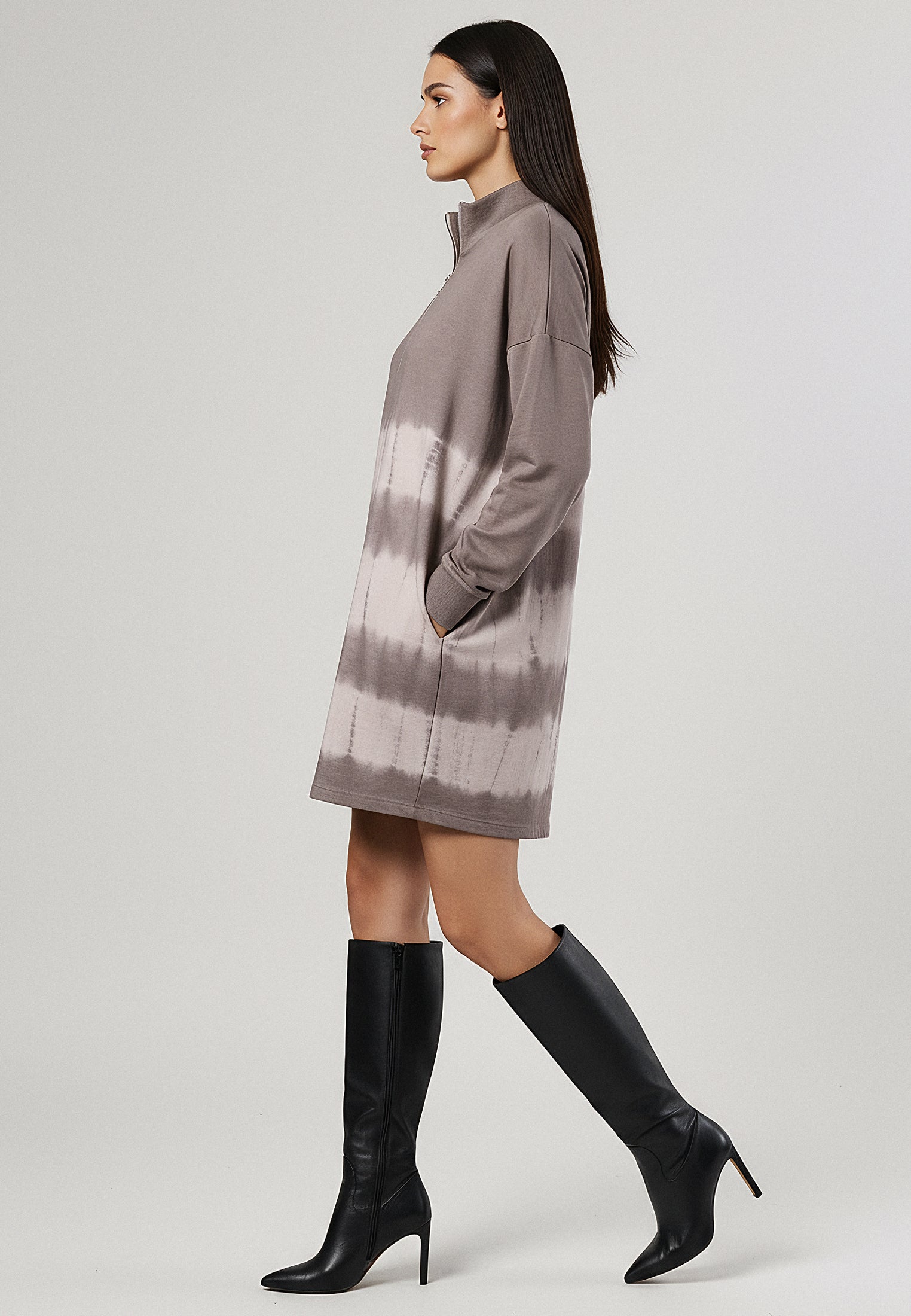 BLISS DRESS TAUPE