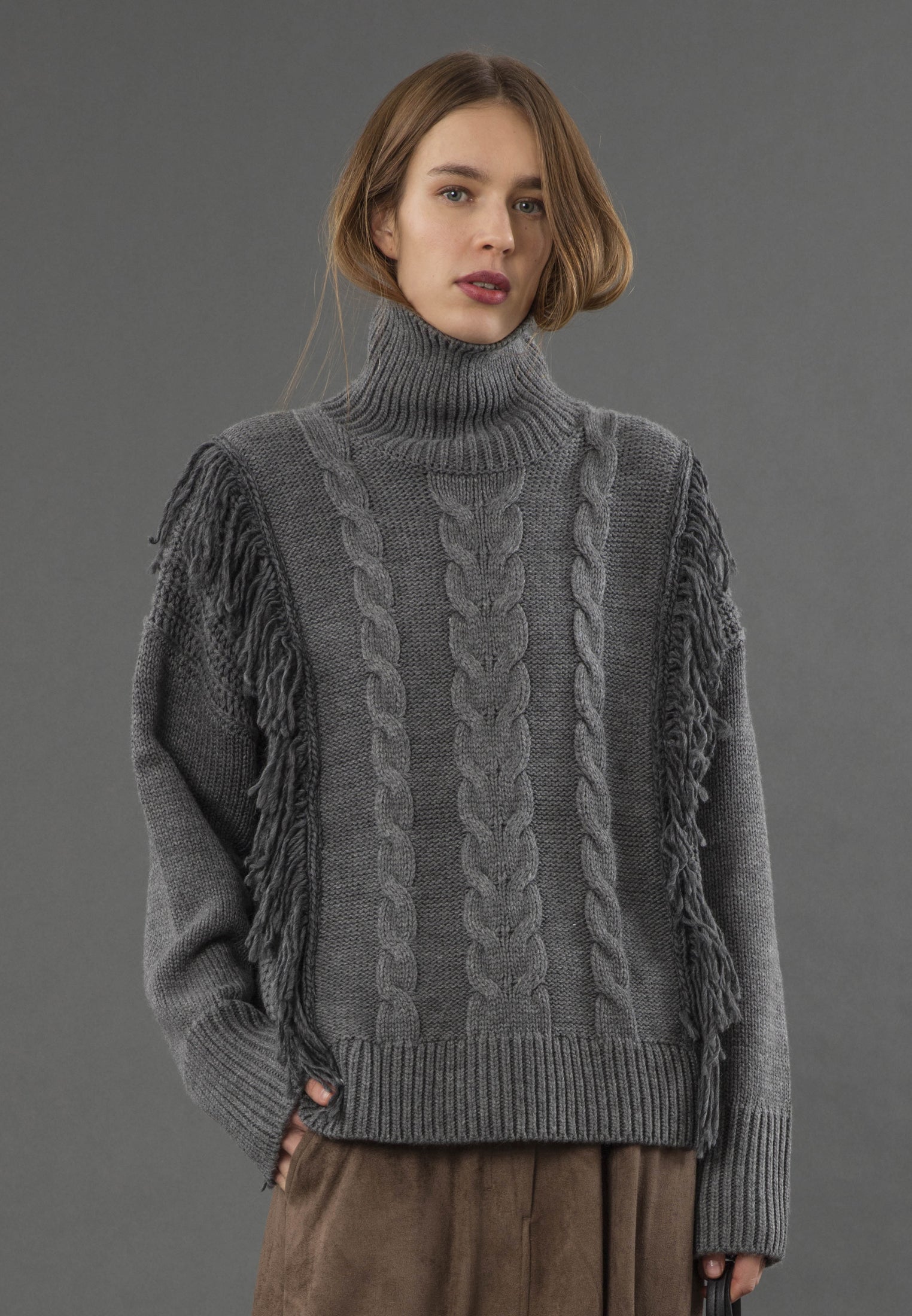 JAMIE JUMPER CHARCOAL