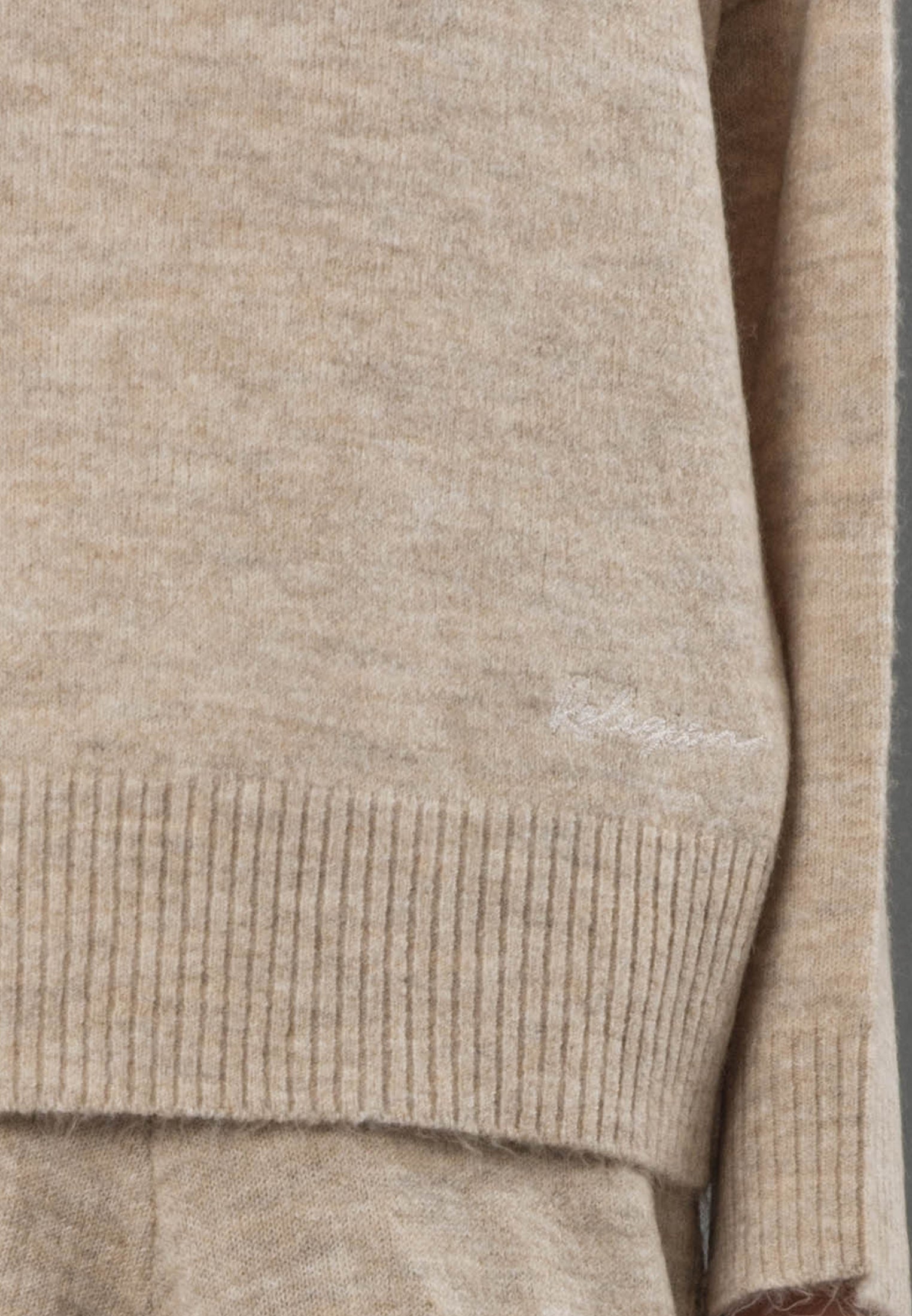 KNIT JUMPER BEIGE