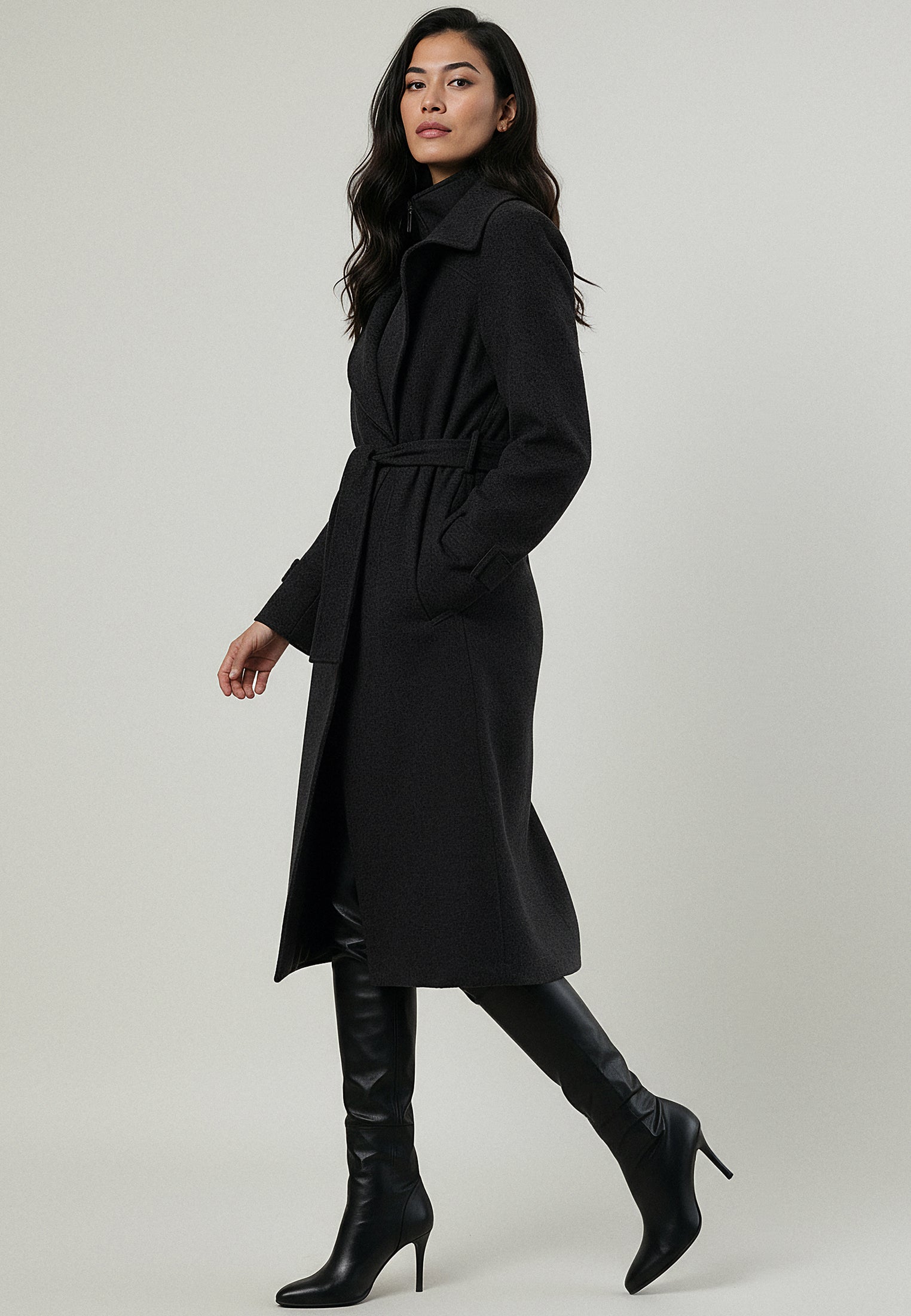 LIMIT COAT DARK GREY