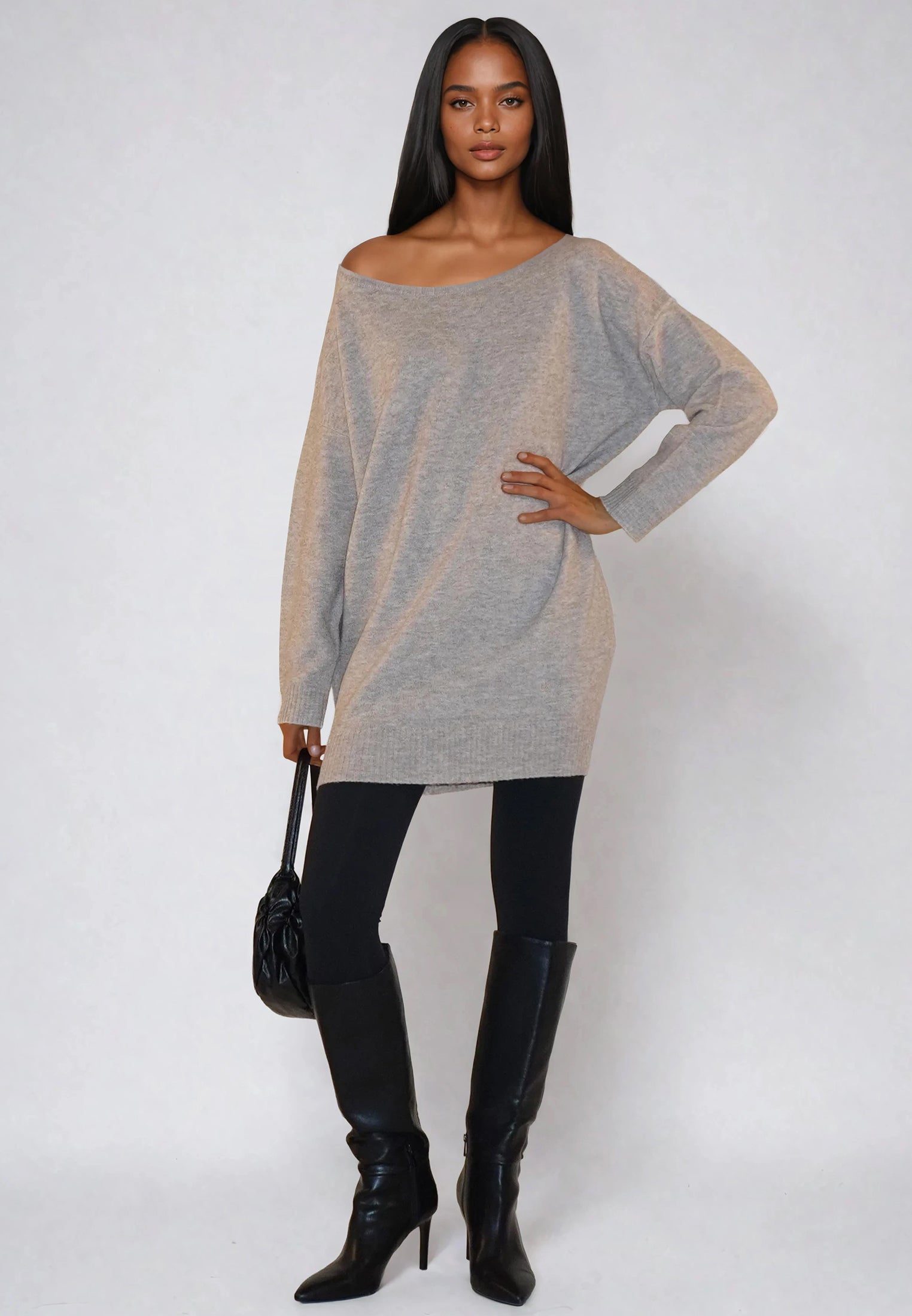 NEBULA DRESS BEIGE