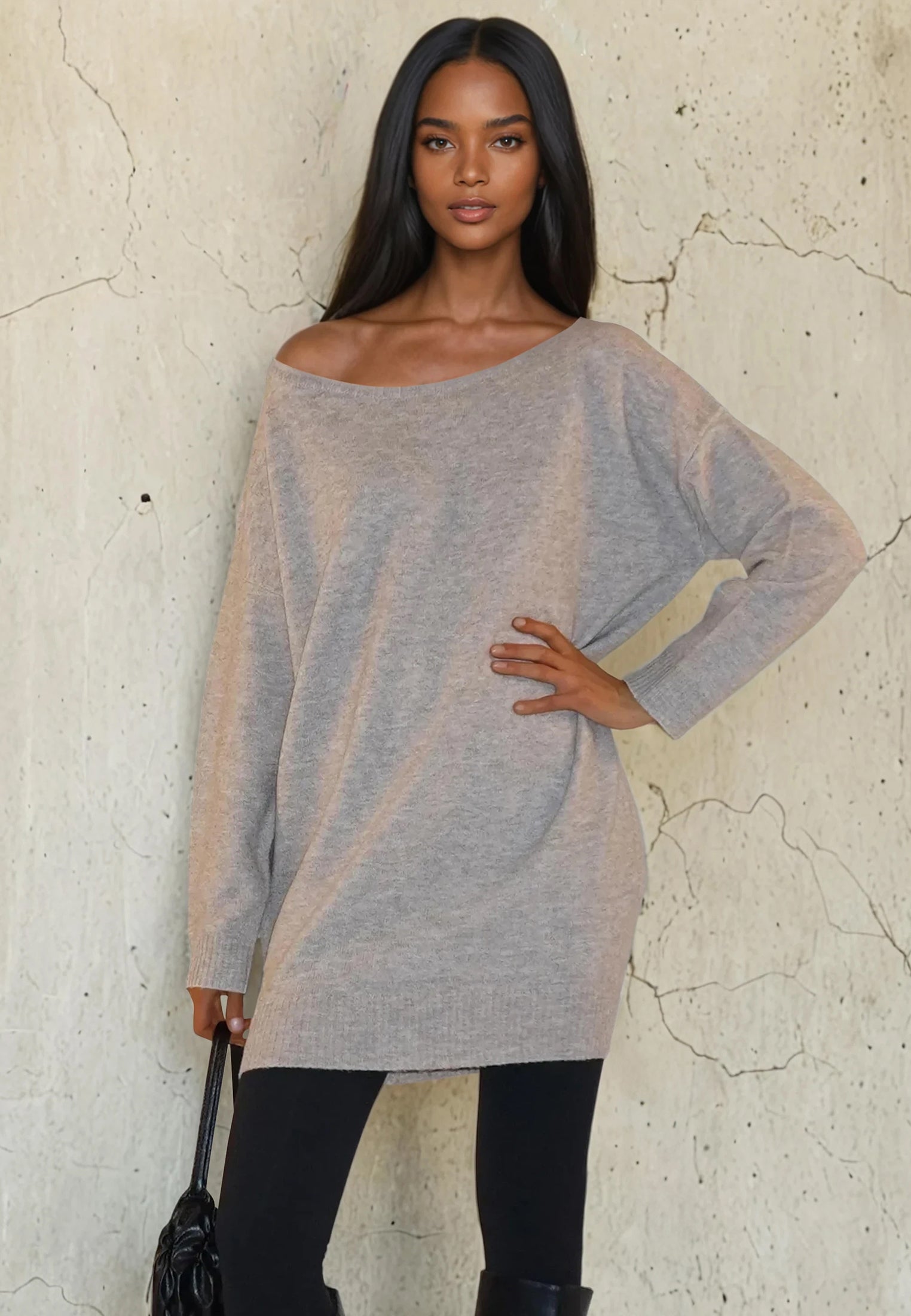 NEBULA DRESS BEIGE