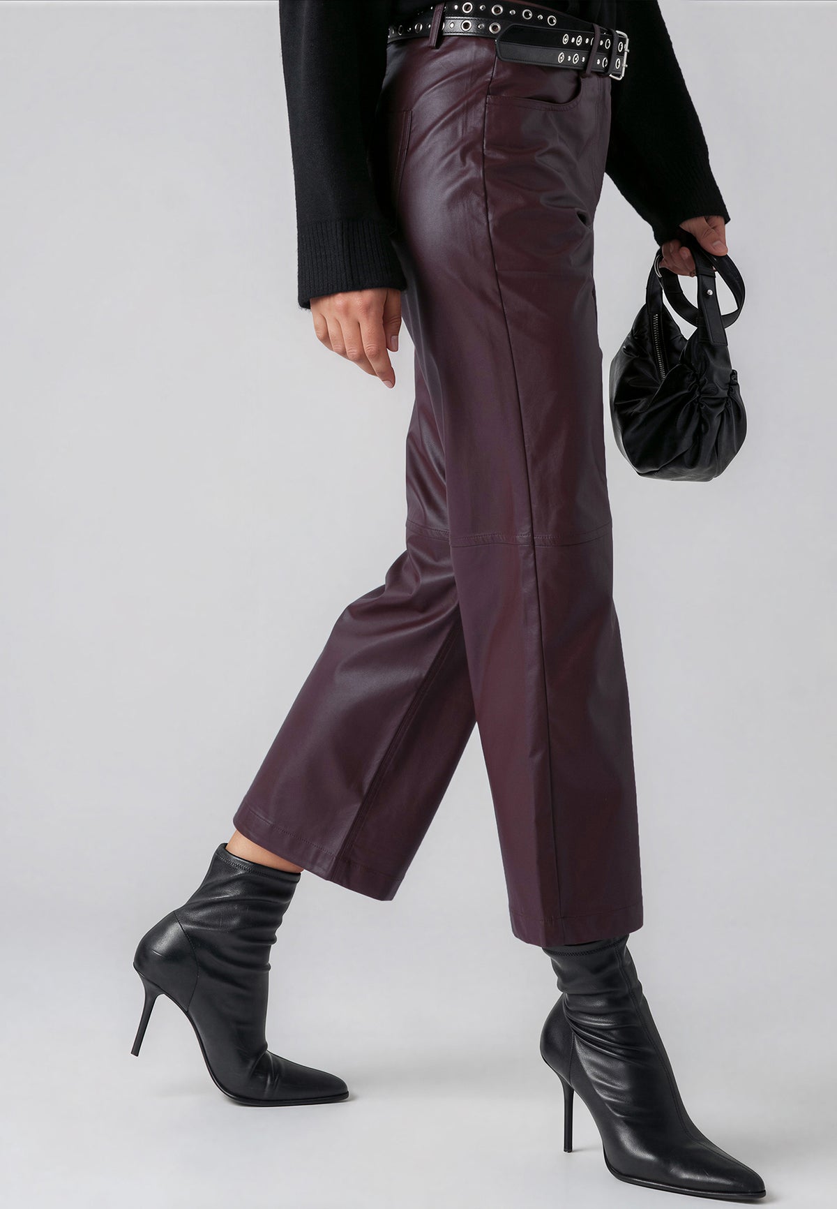 NEBULA TROUSERS OXBLOOD