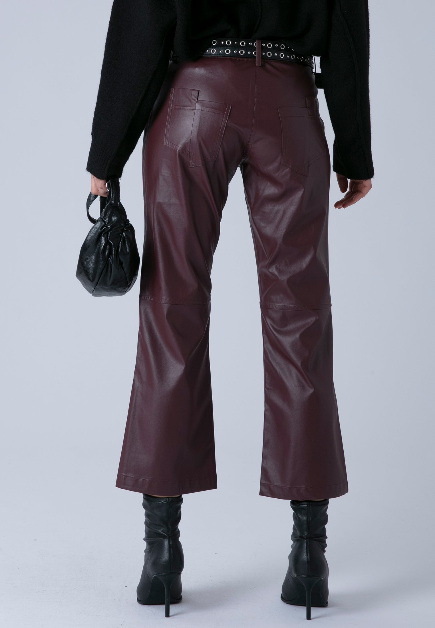 NEBULA TROUSERS OXBLOOD