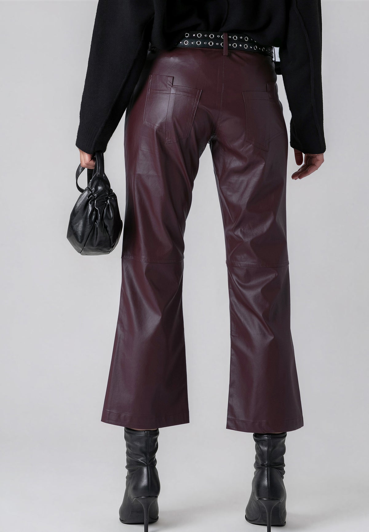 NEBULA TROUSERS OXBLOOD