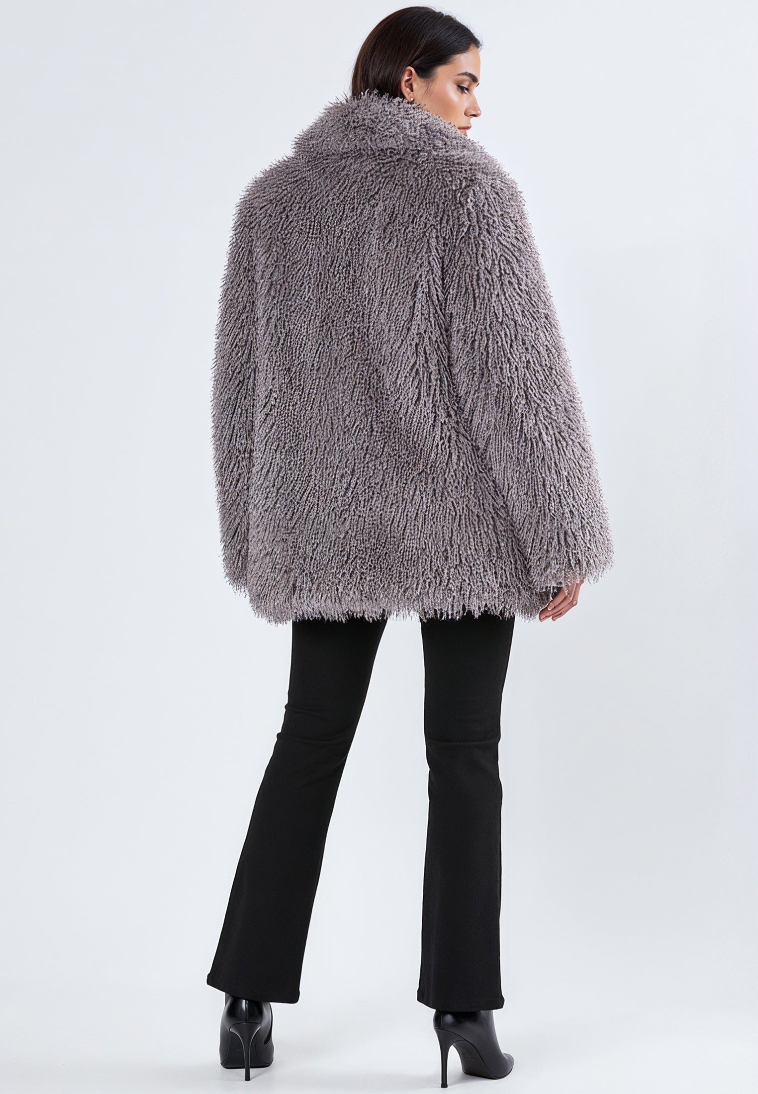 RELAX LIGHT GREY COAT