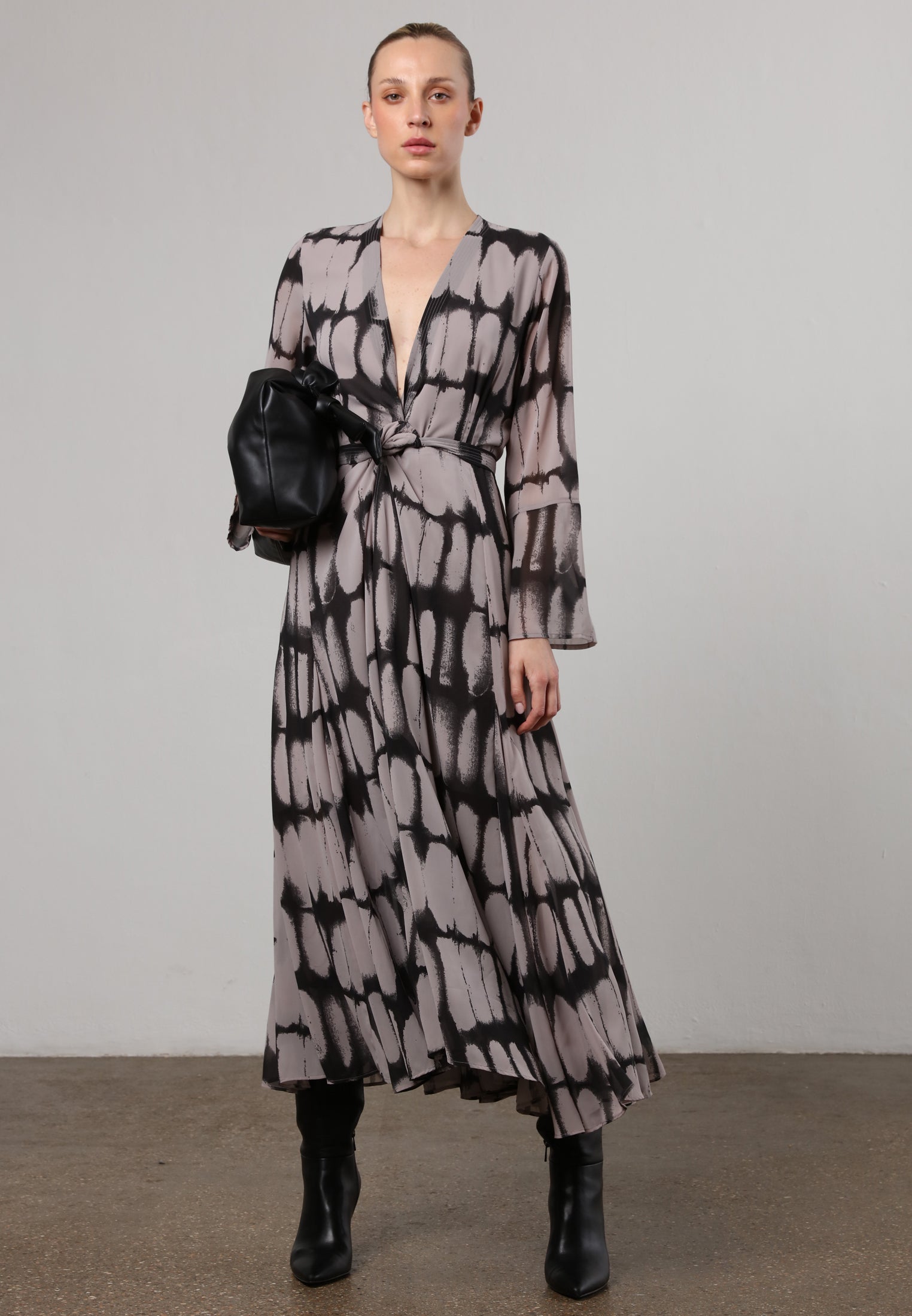 religion prosperity maxi dress GLOW DRESS OBSCURE ORANGE
