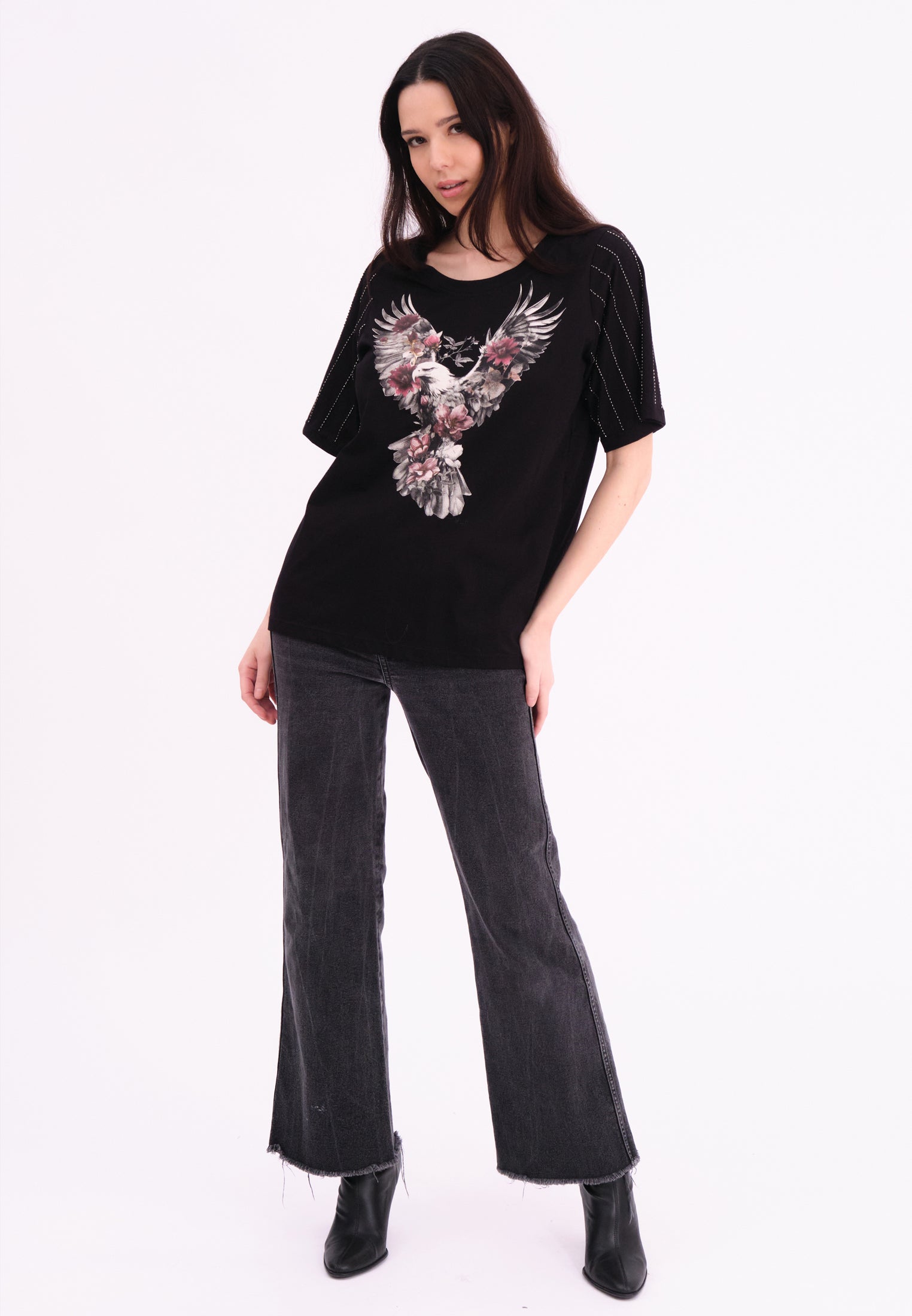 EAGLE T-SHIRT BLACK