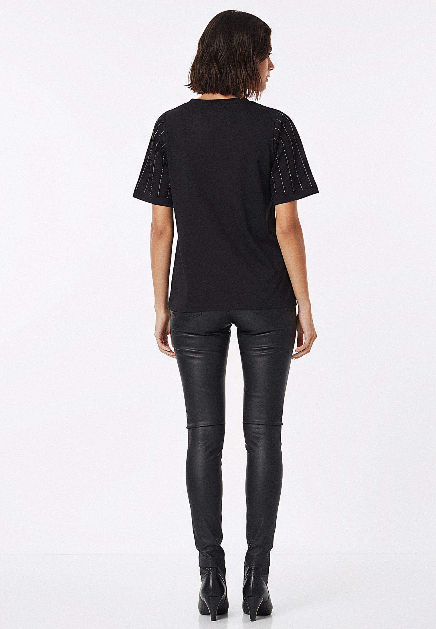 HEARTBREAKER T-SHIRT REBEL HEART BLACK