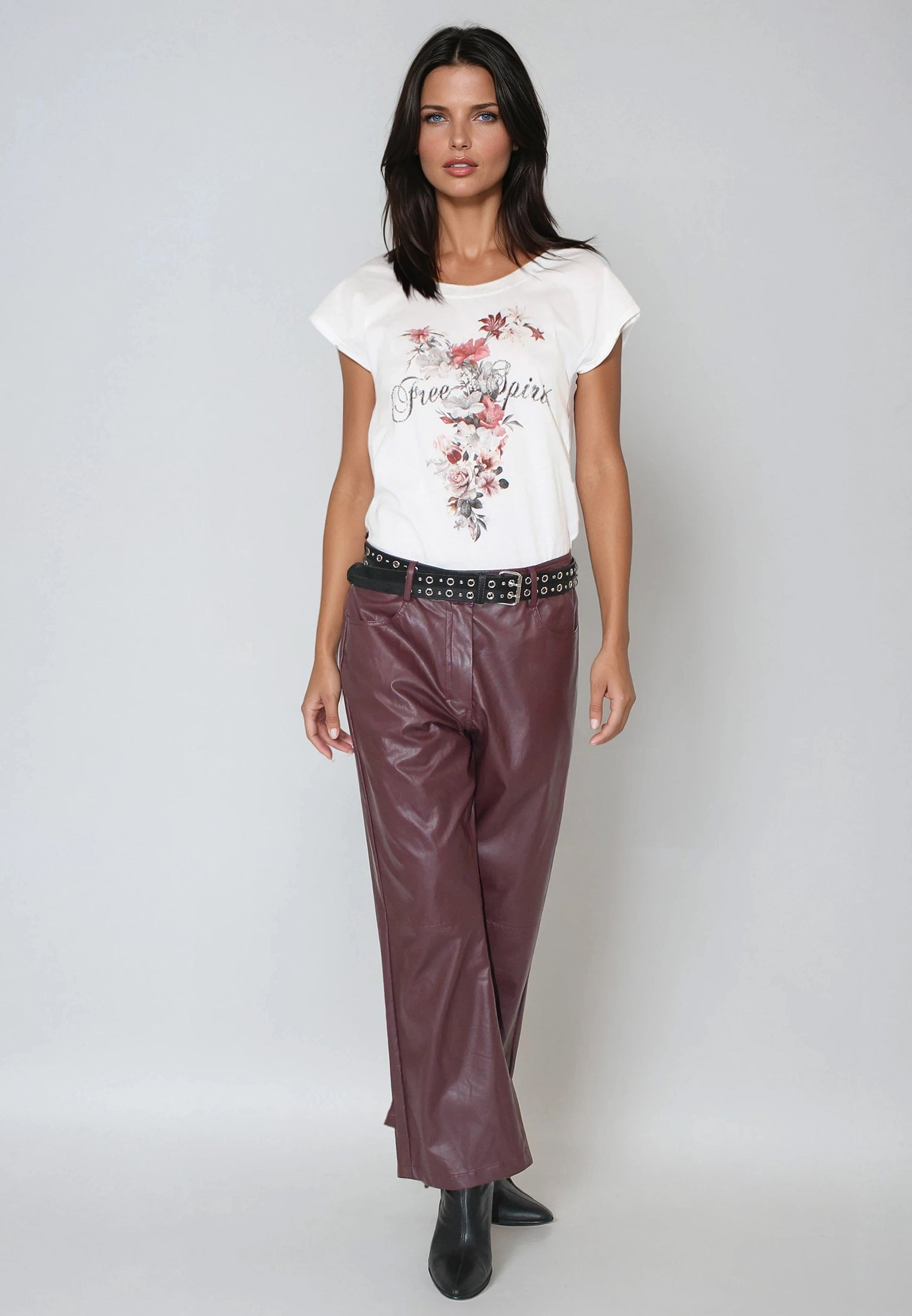 JILLIAN T-SHIRT WHITE FREE SPIRIT